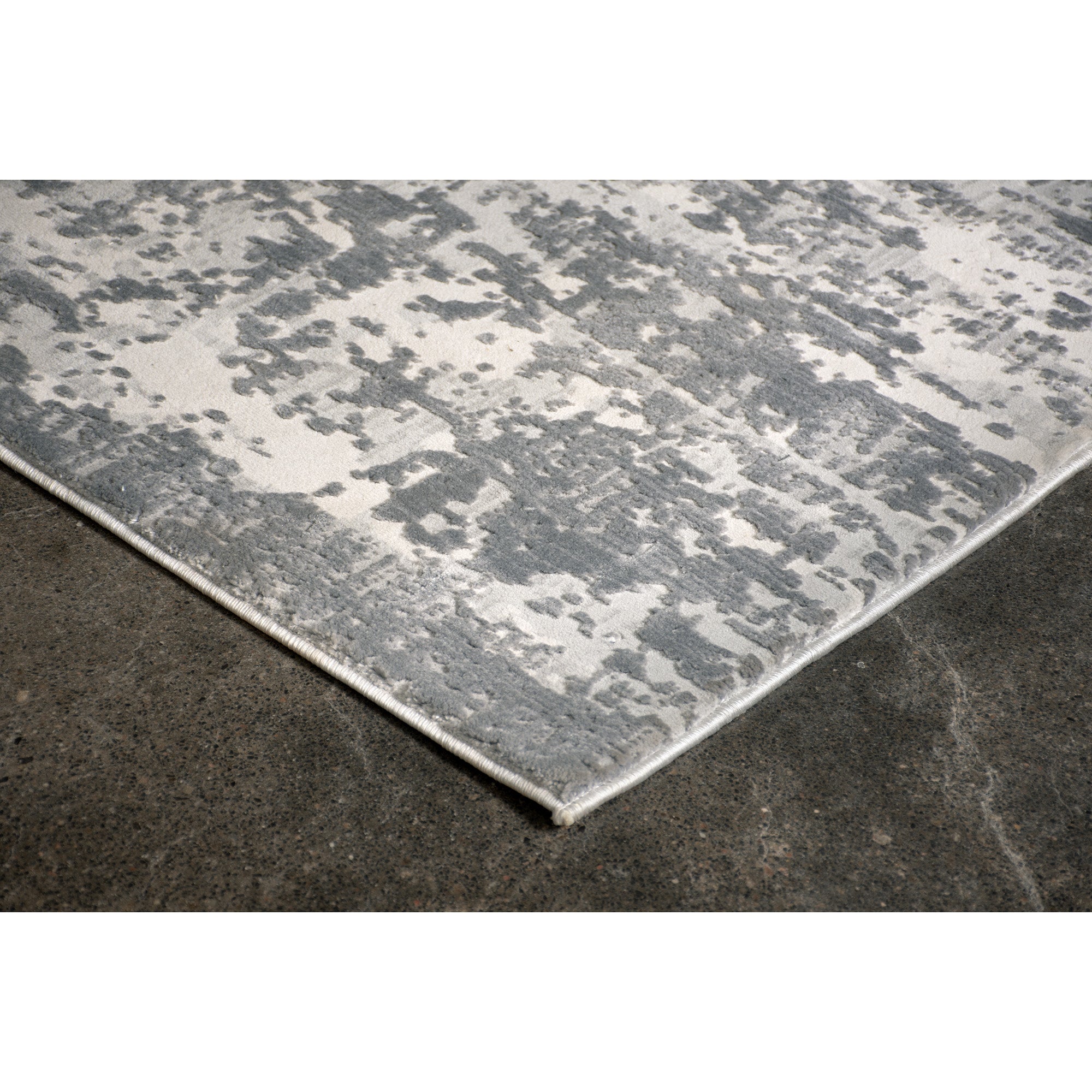 Ariella 7'10 x 10'2 Power loomed Indoor Rug, Grey - Additional Image 1 - RARI-17276-810
