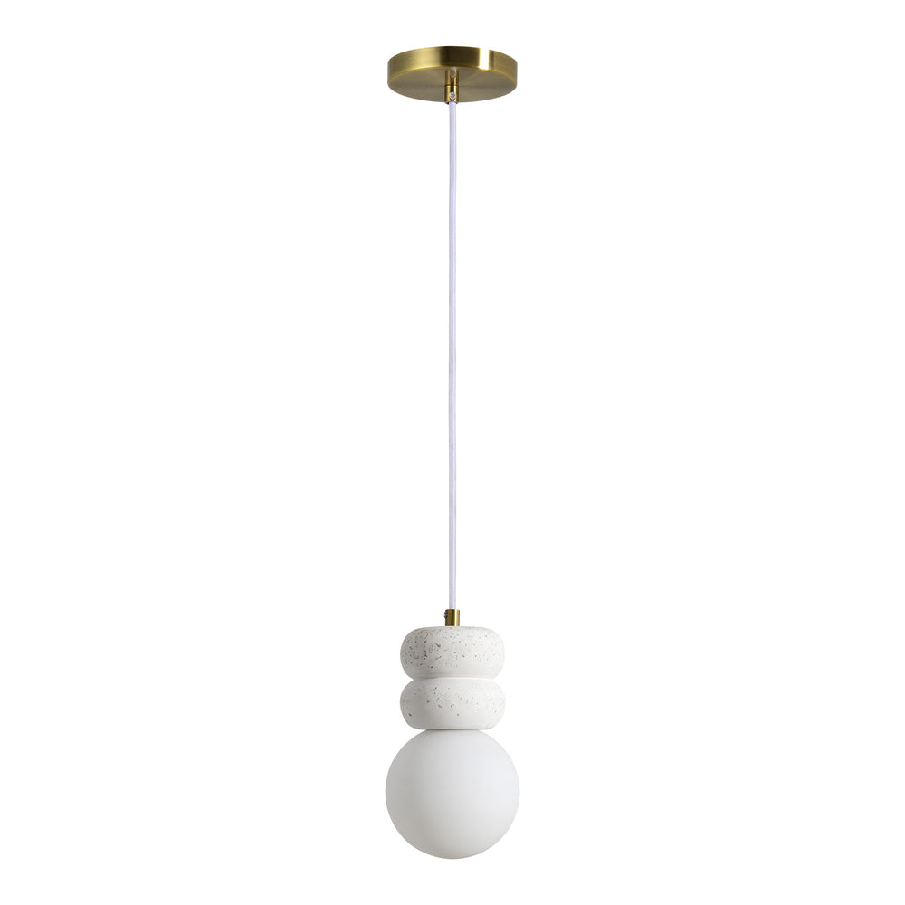 Candra 8.75" Length Ceiling Fixture, Clear - Angle Image - LPC4439
