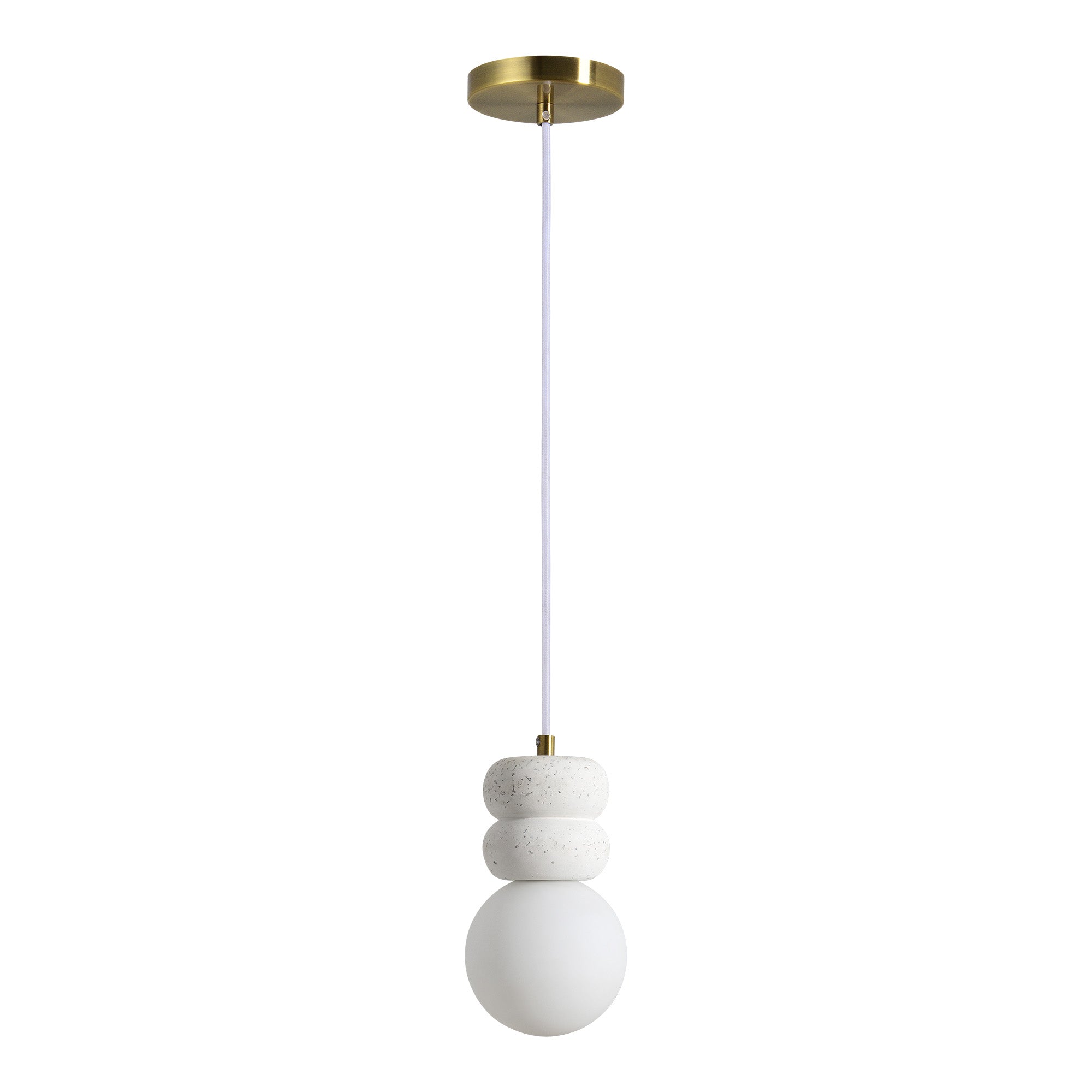 Candra 8.75" Length Ceiling Fixture, Clear - Angle Image - LPC4439