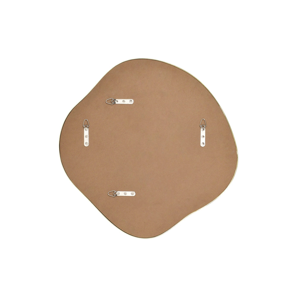 Nucleus 36/24/16" Tall Irregular Wall Mirror, Yellow - Additional Image 4 - MT2549