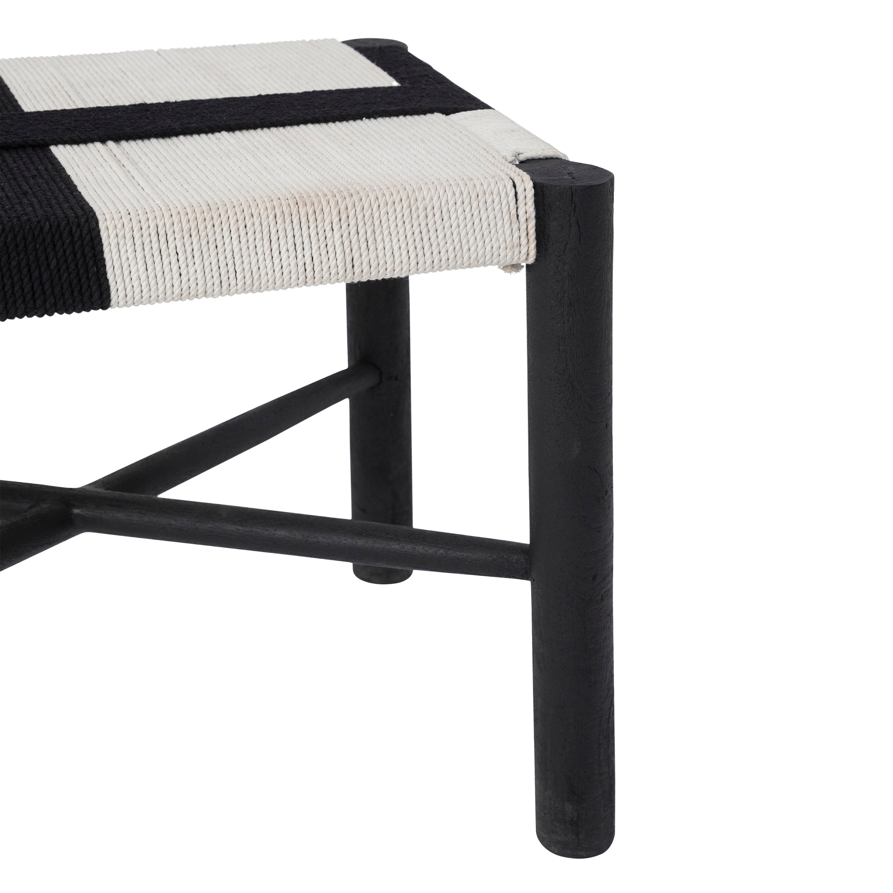Plex 16.0" Height Stool, Black - Detail Image - CHA113