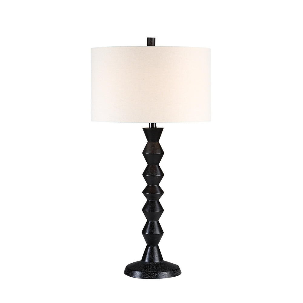 Tulum 32" Height Table Lamp, Black - Angle Image - LPT1358
