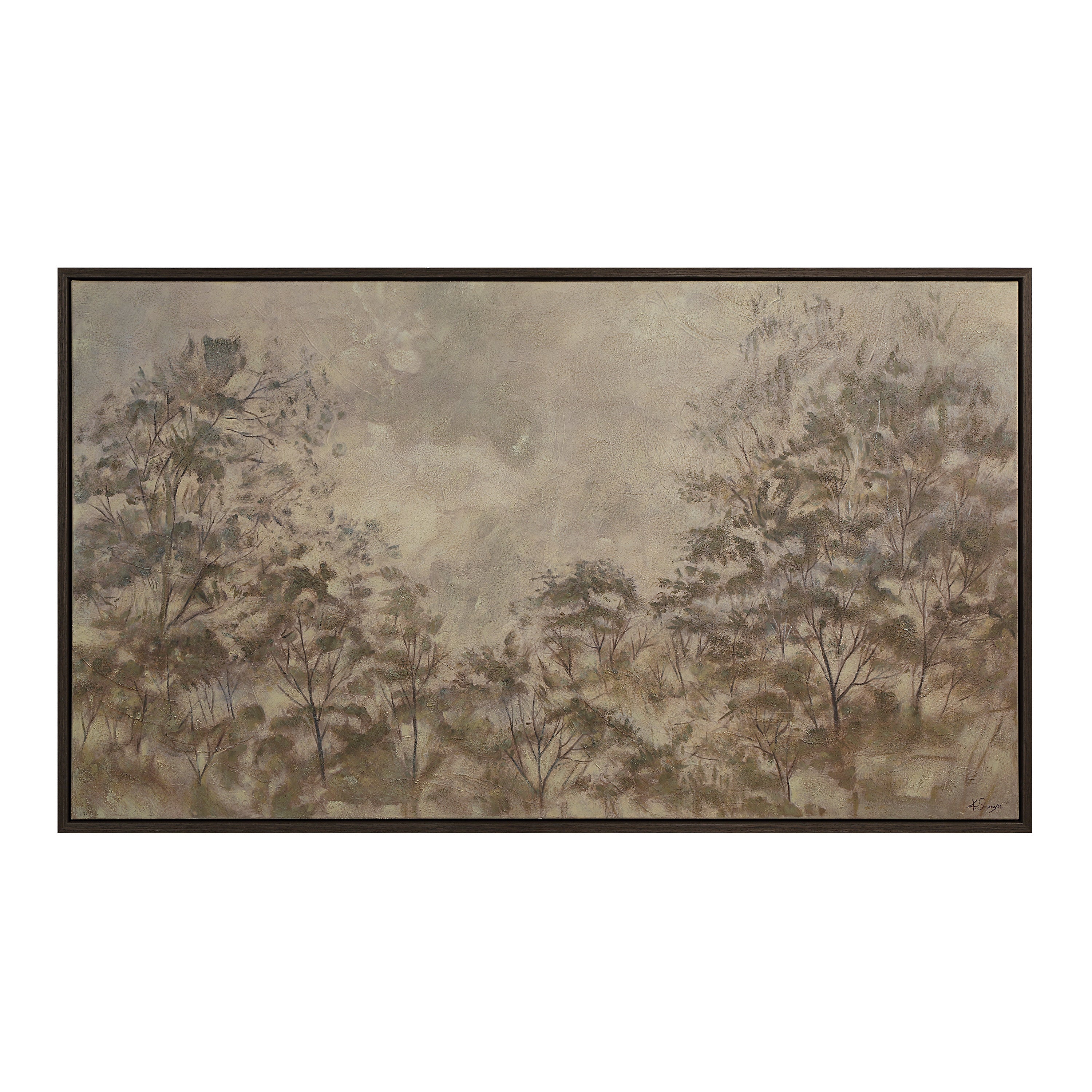 Toulouse 40" H x 70" W Canvas Art, Beige - Main Image - OL2190