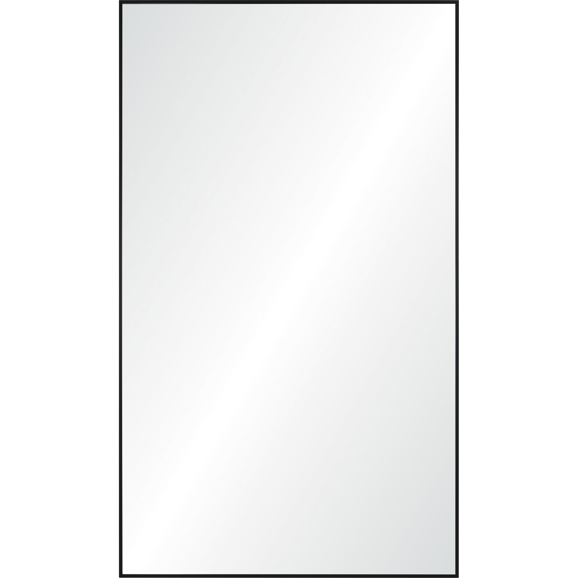 Keene 83" Tall Rectangle Full Length Mirror, Black - Main Image - MT2499