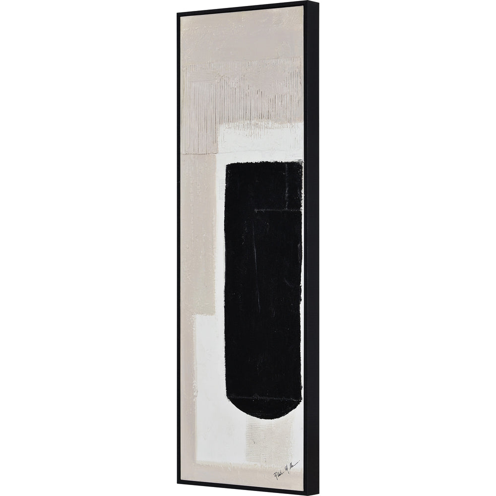 Dragoni 15" Wide Canvas Art, Black - Additional Image 3 - OL2122