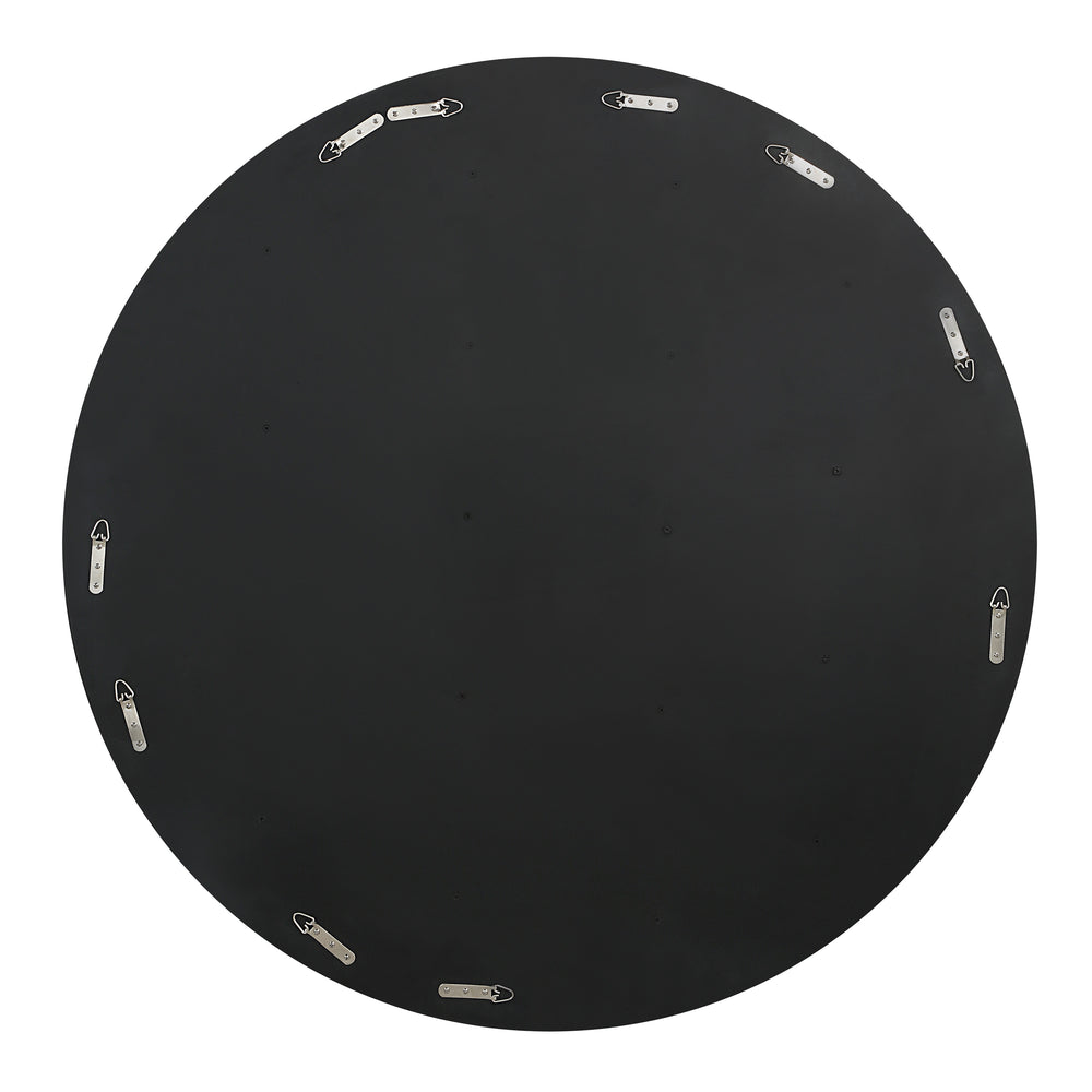 Ronda 47.25" H x 47.25" W Wall Mirror, Brown - Backing Image - MT2705