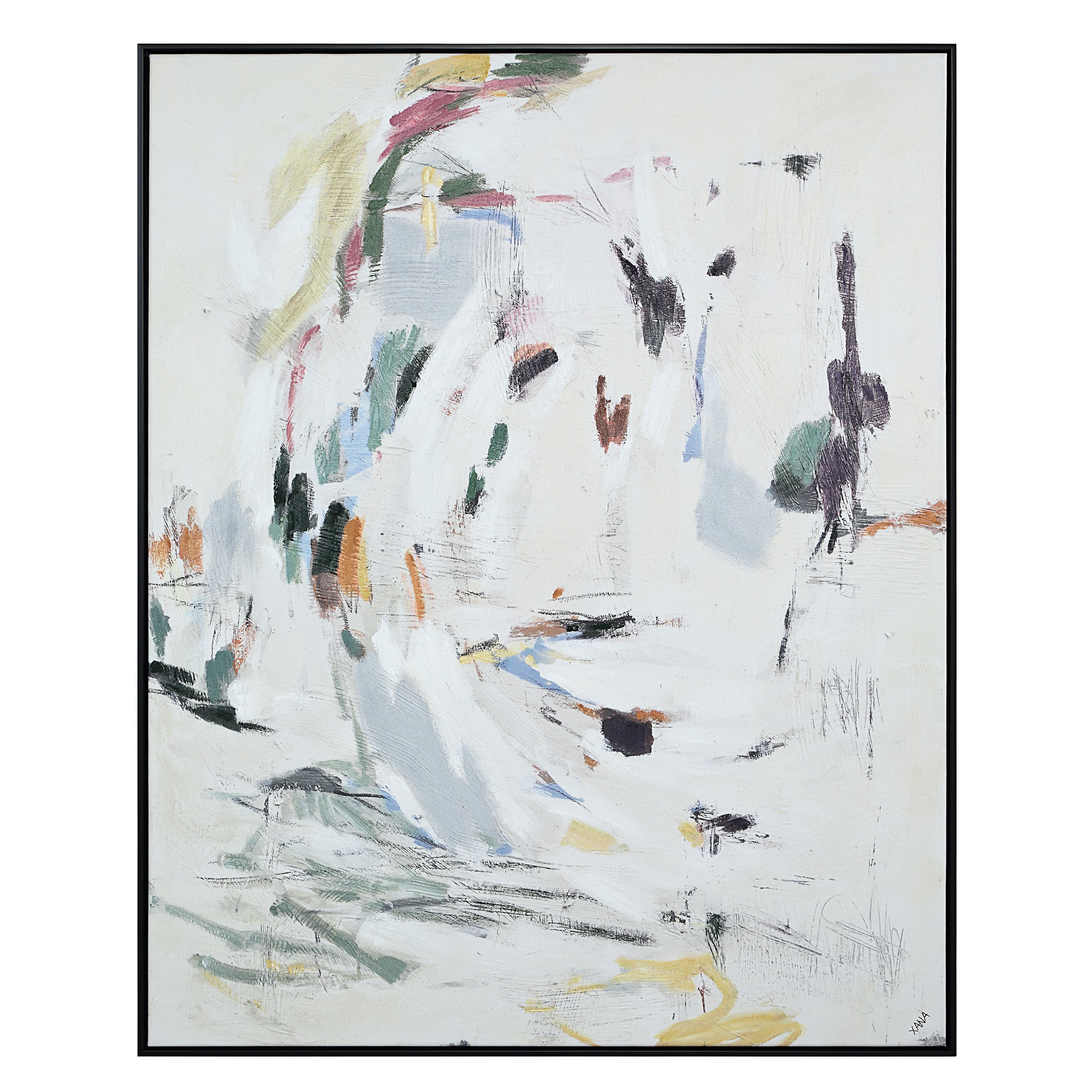 Cinta 50" H x 40" W Canvas Art, Grey - Main Image - OL2212