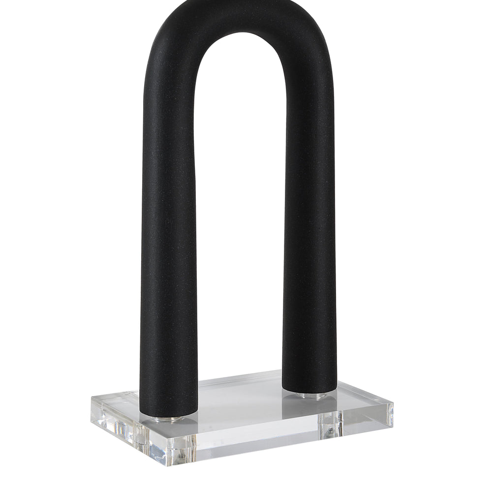 Pisa 28.5" Height Table Lamp, Black - Detail Image - LPT1349