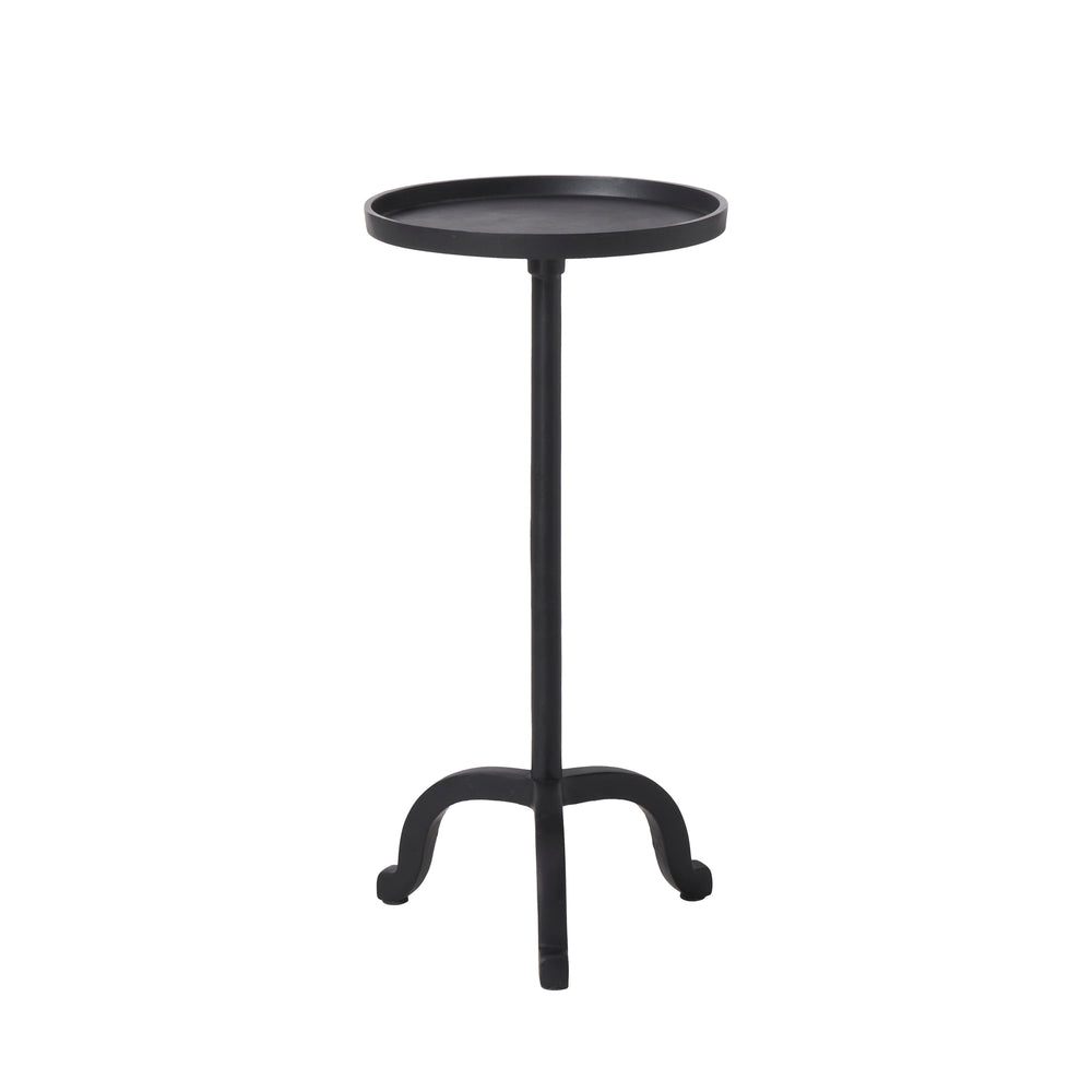 Myra 24/20" Height Table, Black - Angle Image - TA521