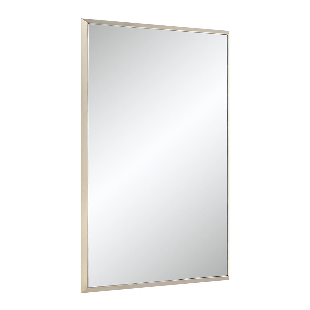 Pia 36" H x 24" W Wall Mirror, Yellow - Angle Image - MT2685