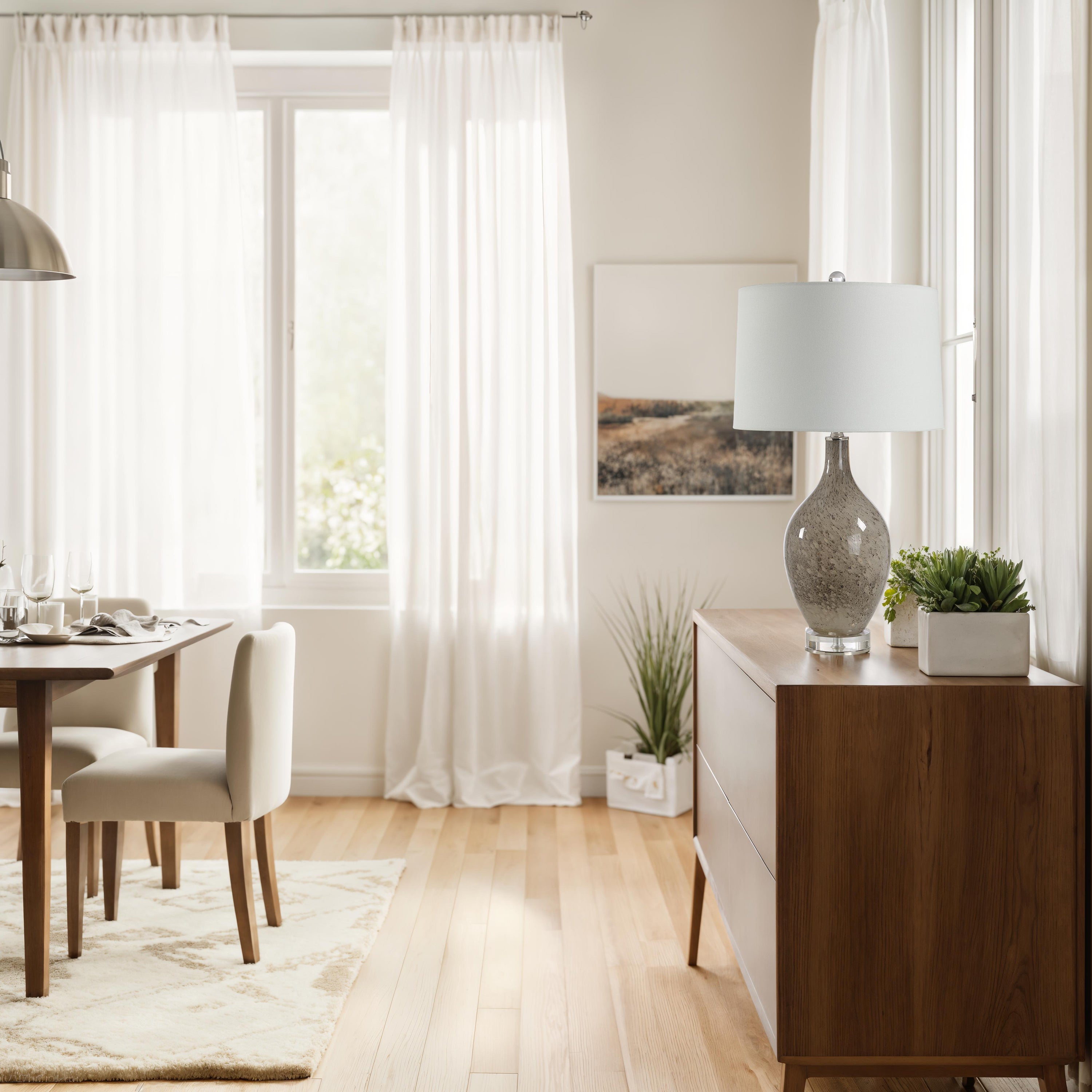 Vienne 25.0" Height Table Lamps, Green - Lifestyle Image - LPT1425EV