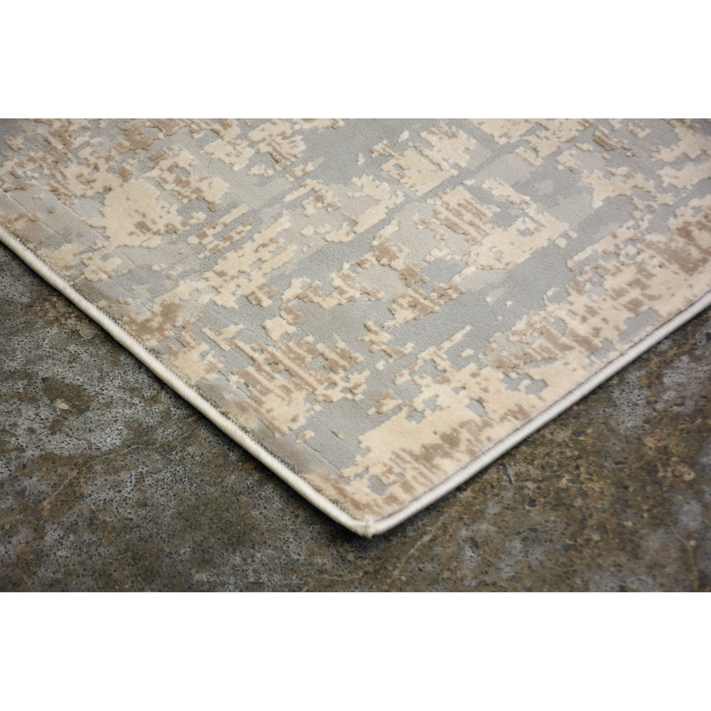Ariella 3x5 Power loomed Indoor Rug, Cream - Detail Image - RARI-18642-35