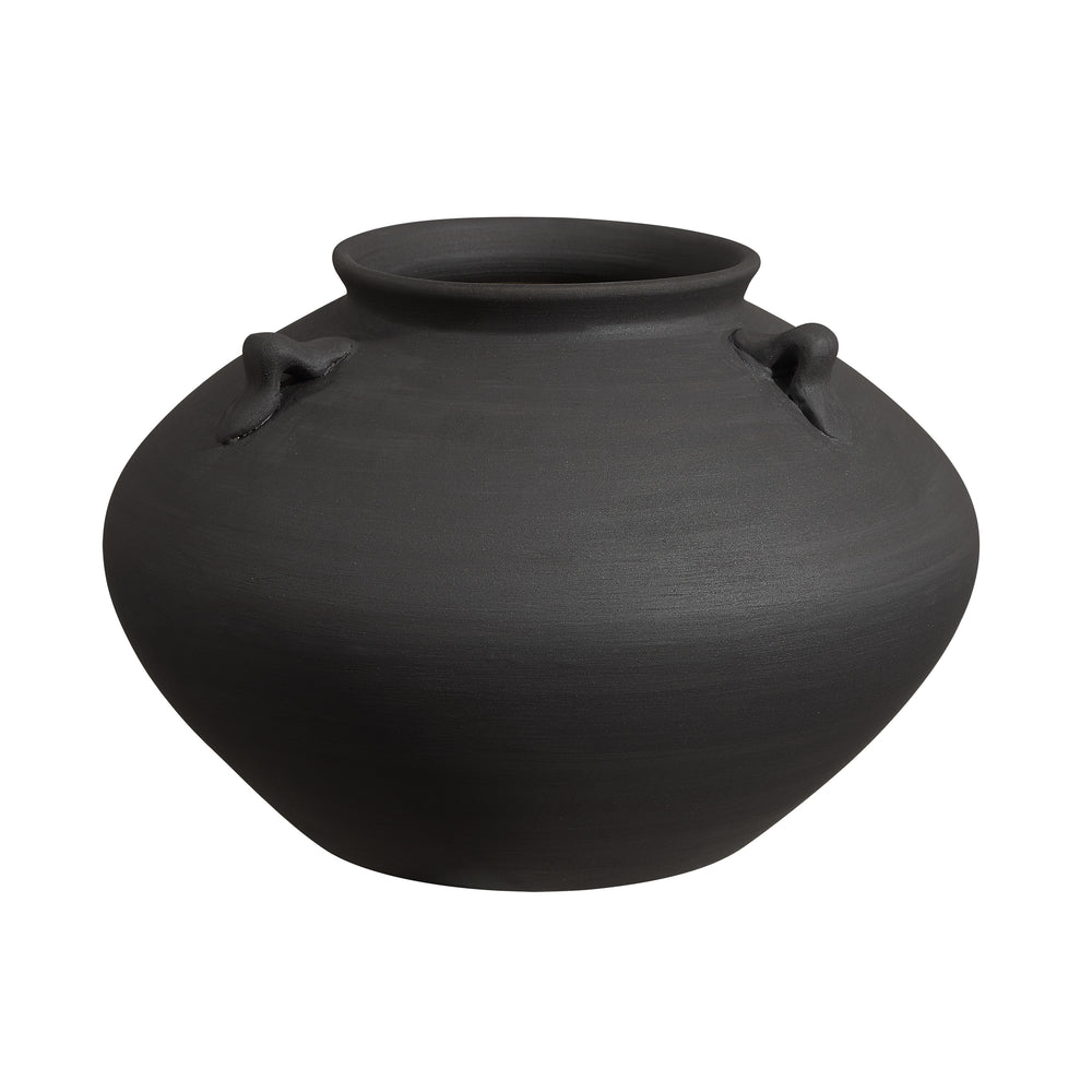 Asher Indoor Vase, Black - Additional Images - VAS297