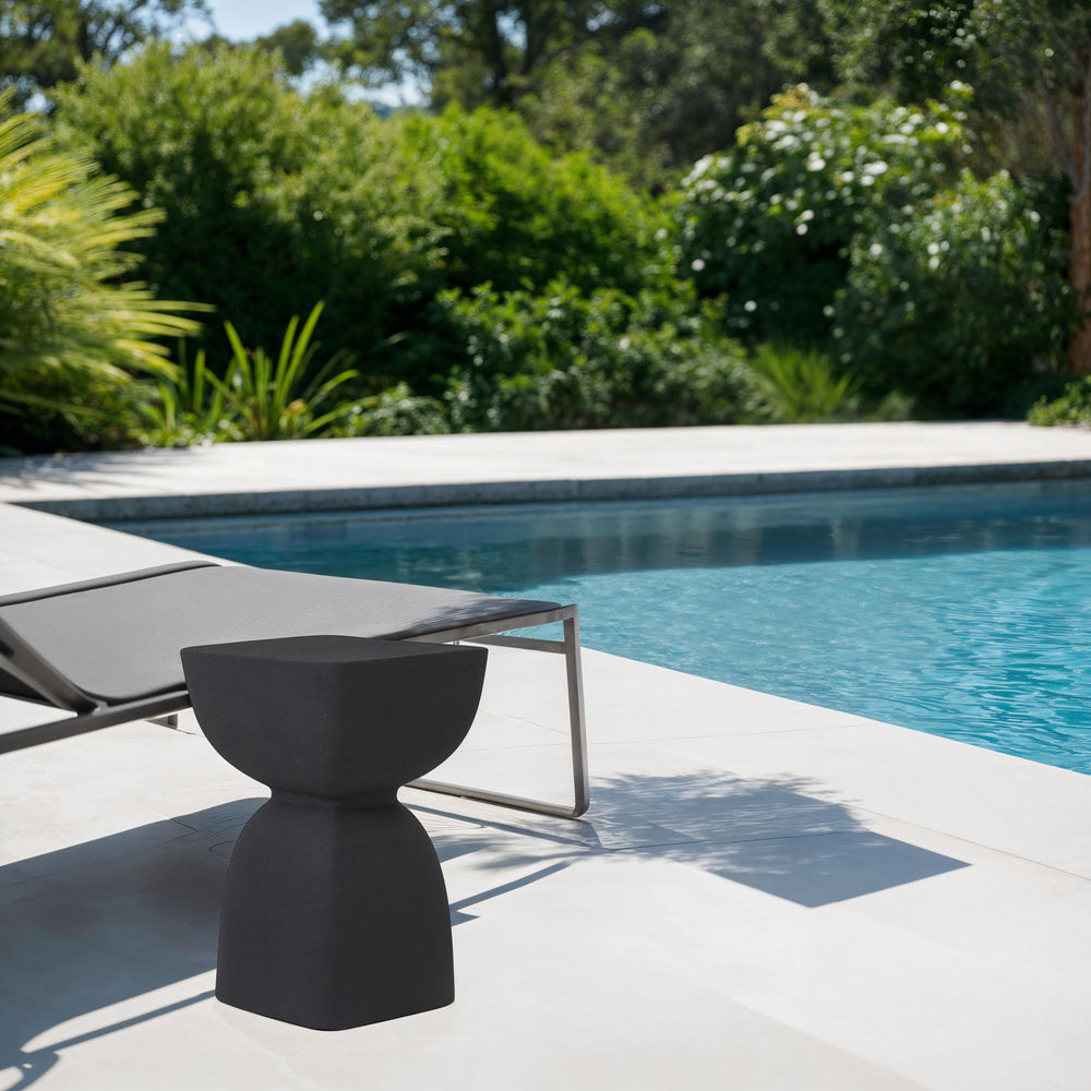 Frans Outdoor Side Table - Lifestyle Image - TAX402