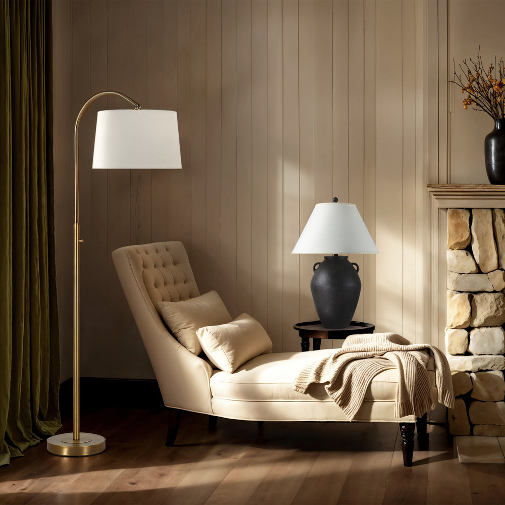 Tacta 29.25" Height Table Lamps, Dark Brown - White Label Lifestyle Image - LPT1380EV