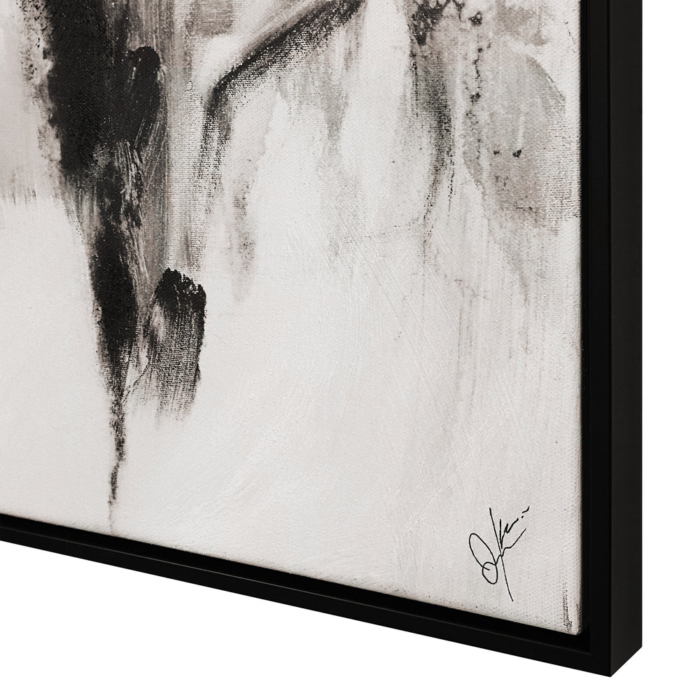 Celba 45" H x 45" W Canvas Art, White - Detail Image - OL2201
