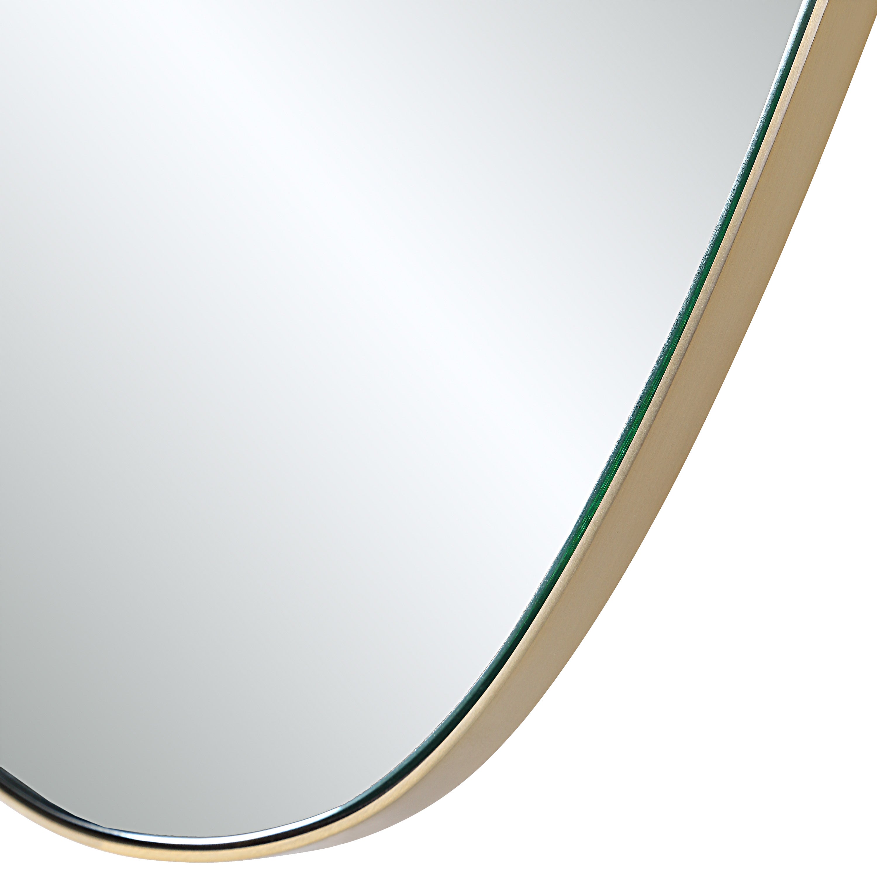 Gatella 36" H x 23" W Wall Mirror, Yellow - Detail Image - MT2683