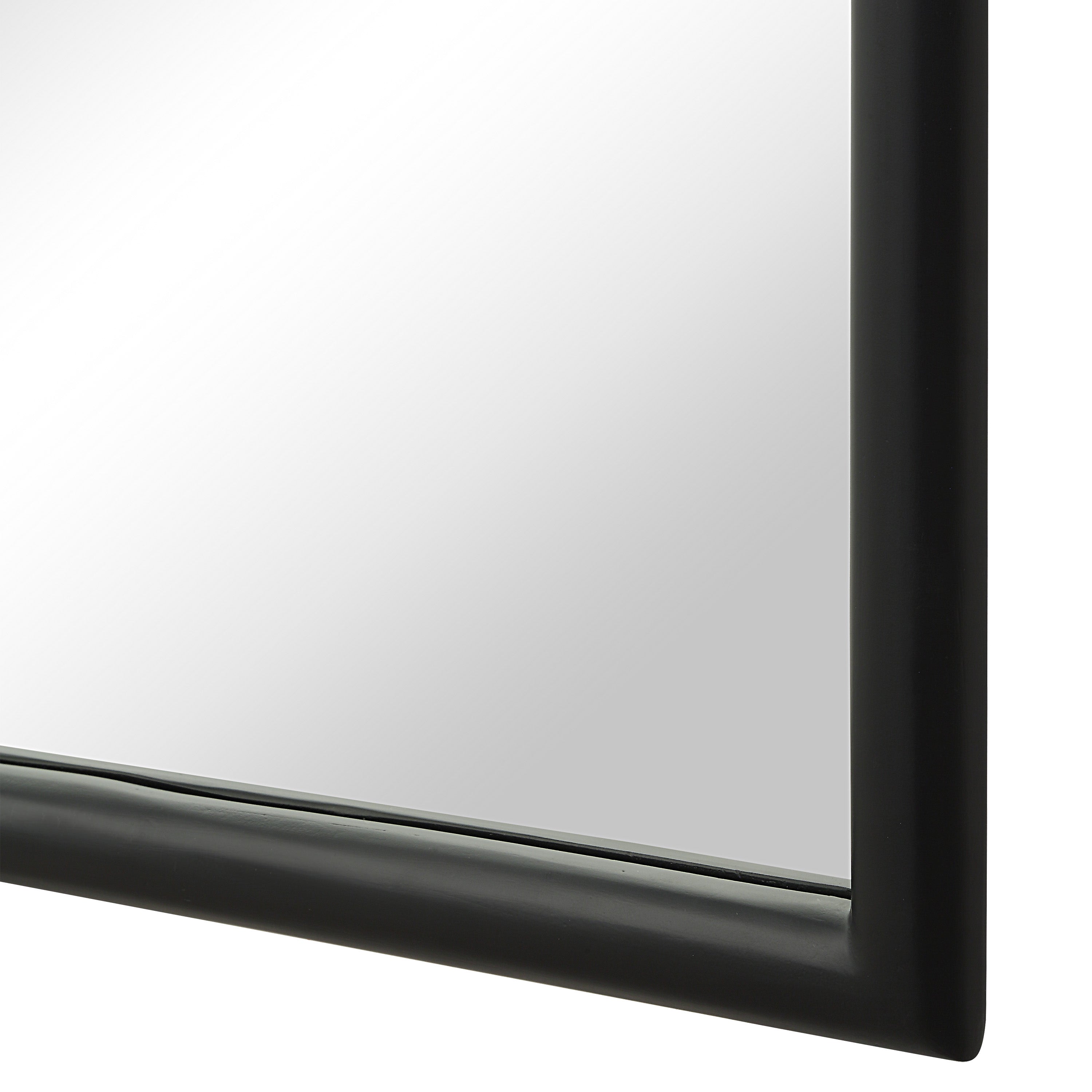 Trellis 69.75" H x 38" W Wall Mirror, Black - Detail Image - MT2553