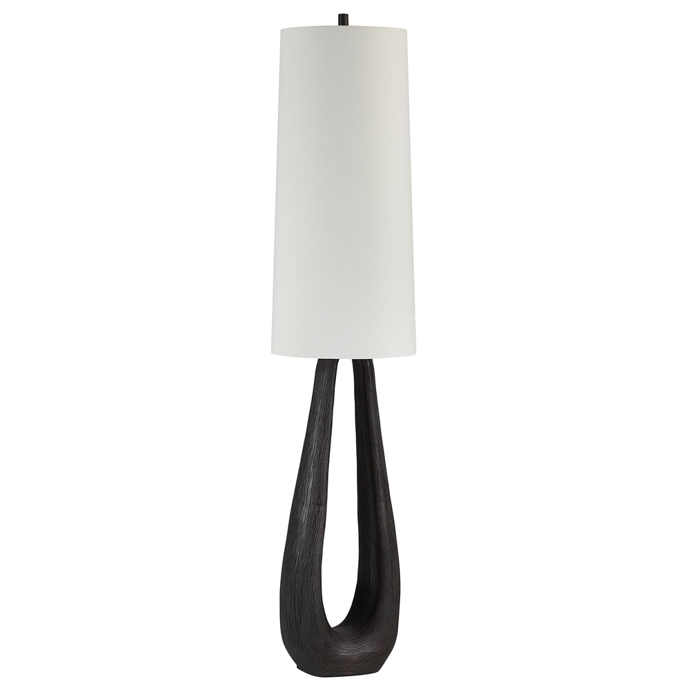 Cornelia 62.5" Height Floor Lamp, Brown - Angle Image - LPF3181