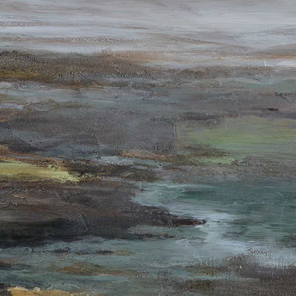 Sprucer 40" Wide Canvas Art, Yellow - Detail Image - OL1961