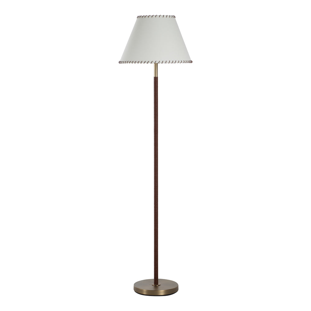 Elea 61.0" Height Floor Lamps, Dark Antique Brushed Brass - Main Image - LPF3184