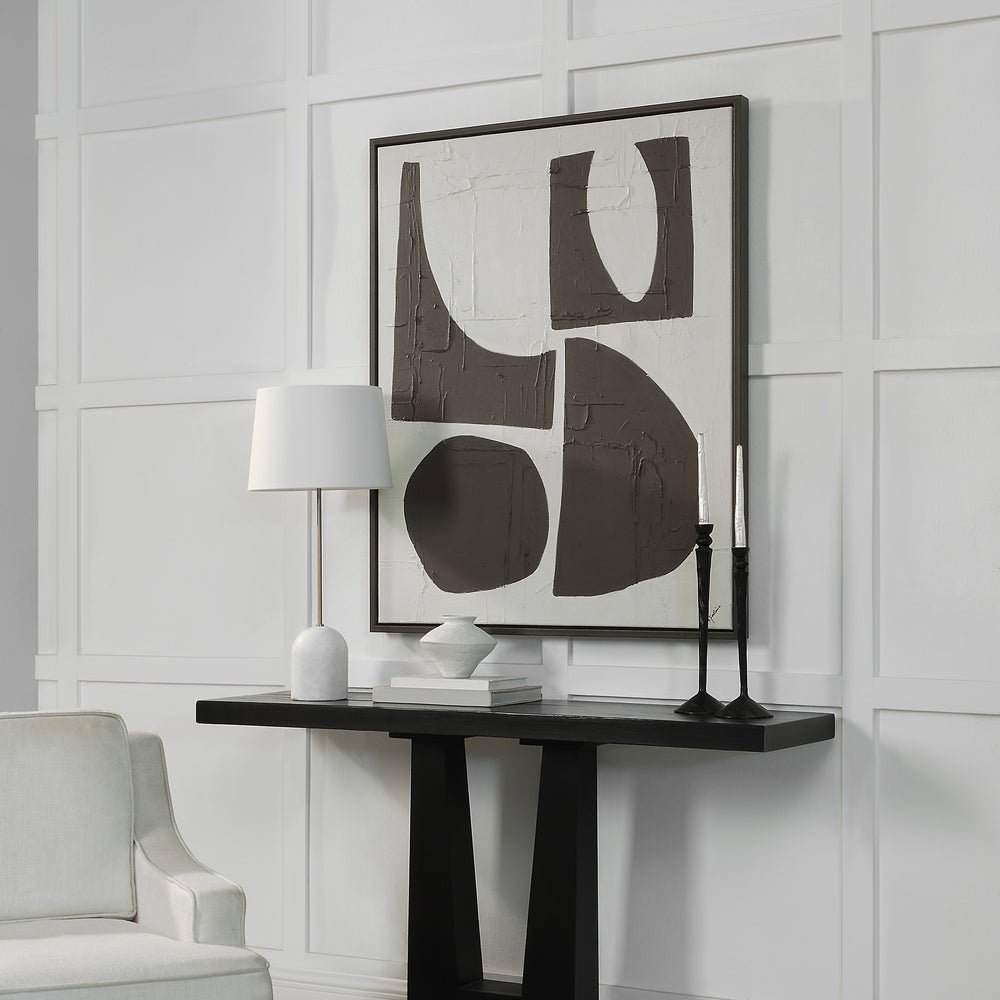 Castagno 50" H x 40" W Canvas Art, Brown - Lifestyle Image - OL2186
