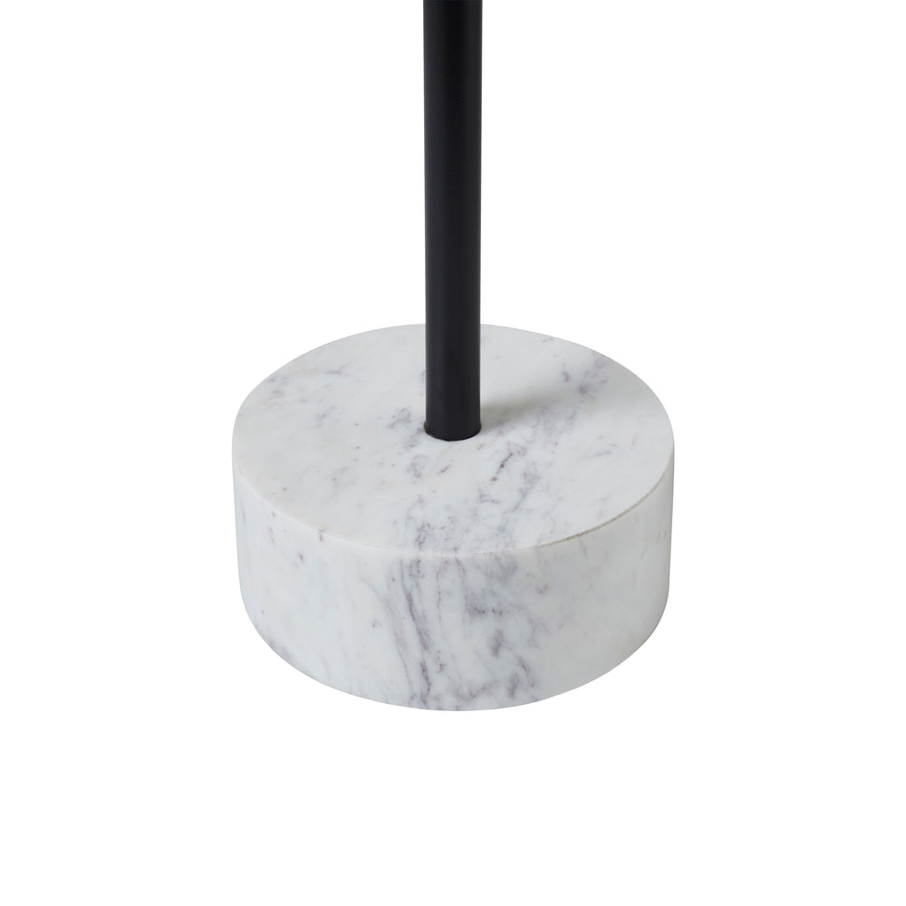 Antares Indoor Acacia Wood Side Table, Whitewash - Additional Image 3 - TA493