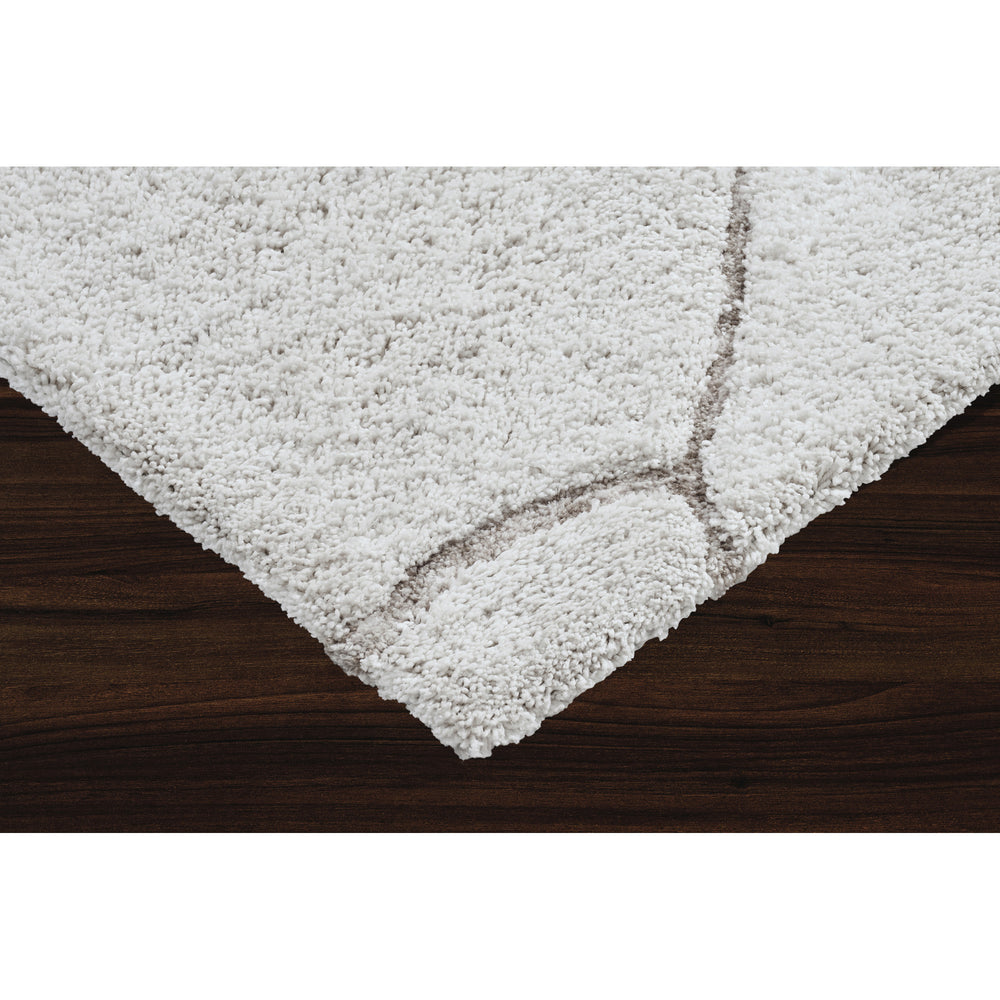 Allen 8x 10 Machine Tufted Indoor Rug, Off-white - Angle Image - RALL-10036-810