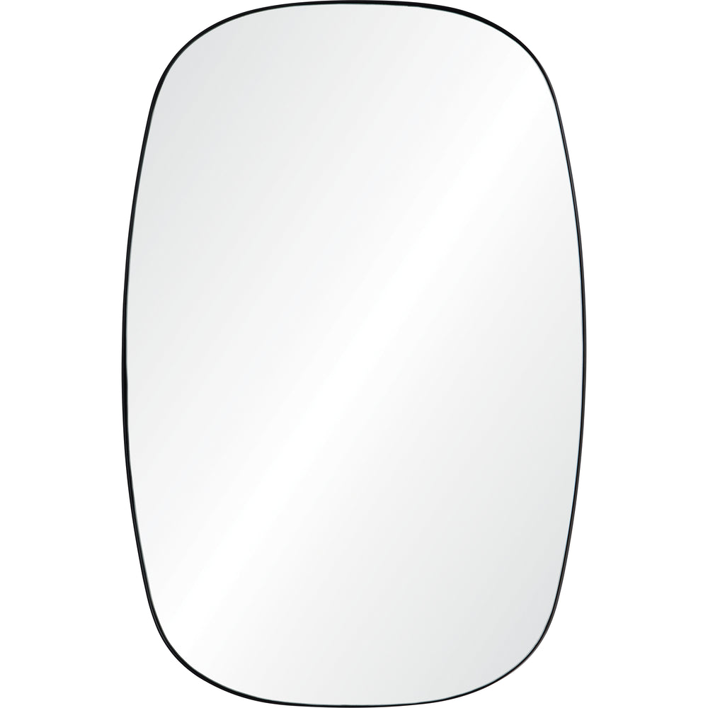 Bergen 36" Tall Rectangle Wall Mirror, Black - Main Image - MT2449