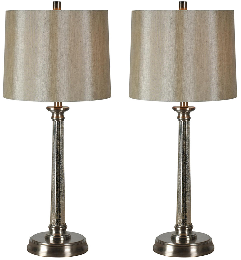 Brooks 29.25" Length Table Lamp, Satin Nickel - Main Image - COS336