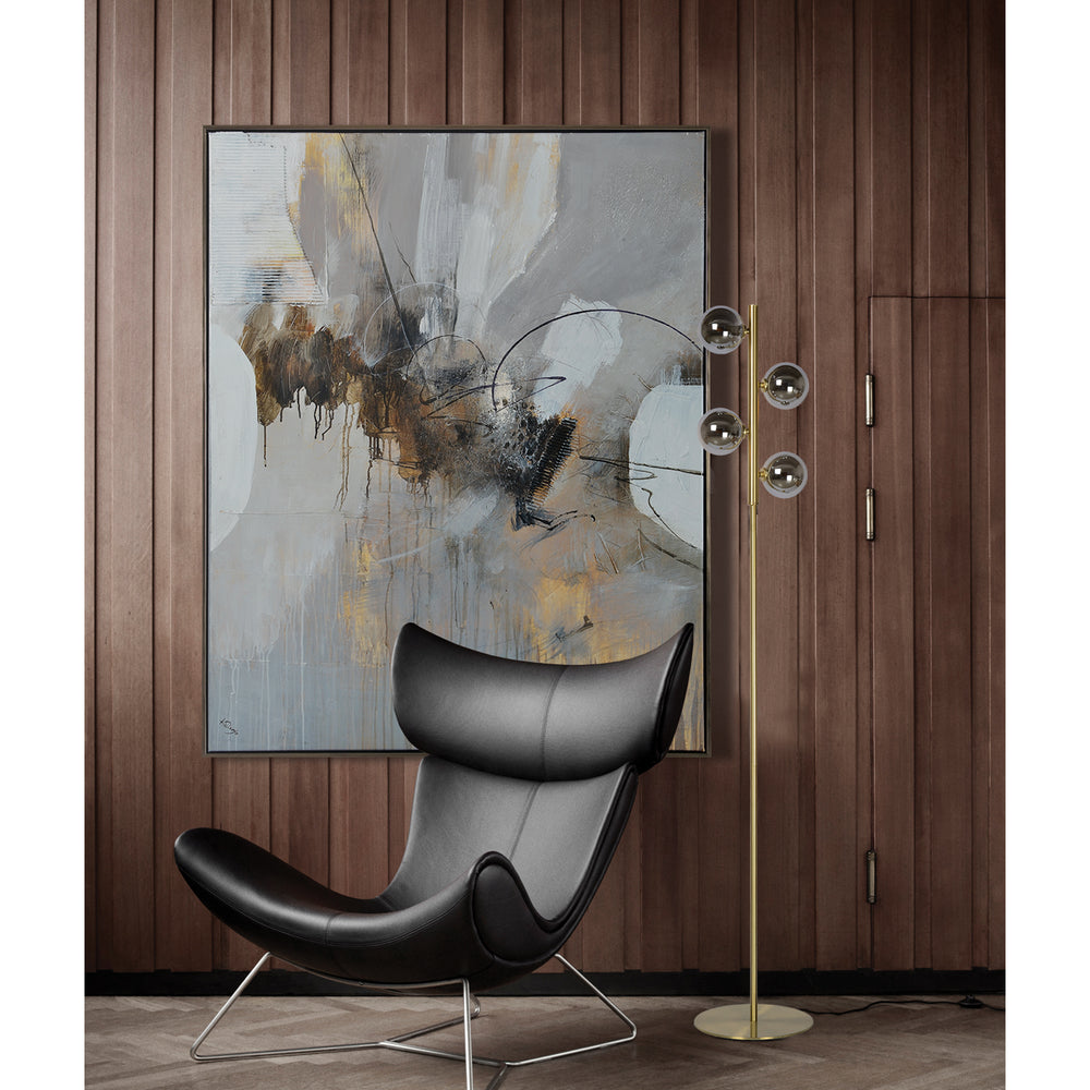 Keys 40" Wide Canvas Art, Grey - Lifestyle Image - OL1960