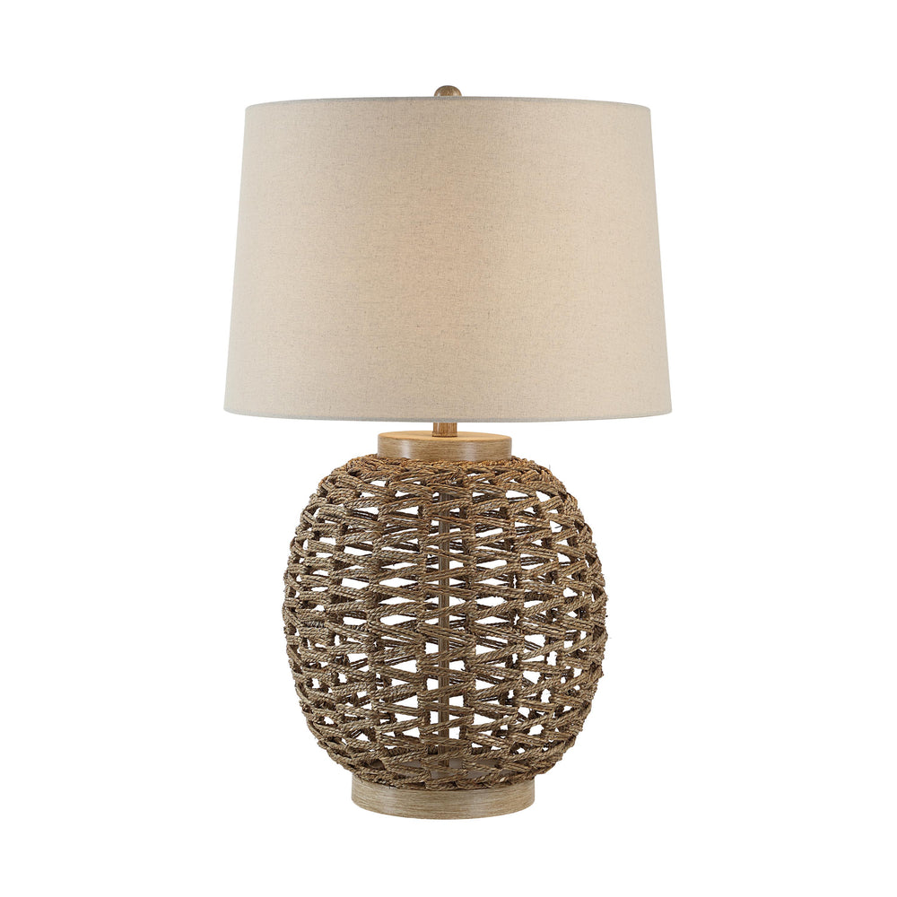 Noa 29" Height Table Lamp, Brown - Angle Image - LPT1343