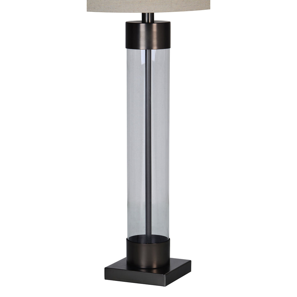 Meredith 33.25" Length Table Lamp, Clear - Detail Image - LPT1168