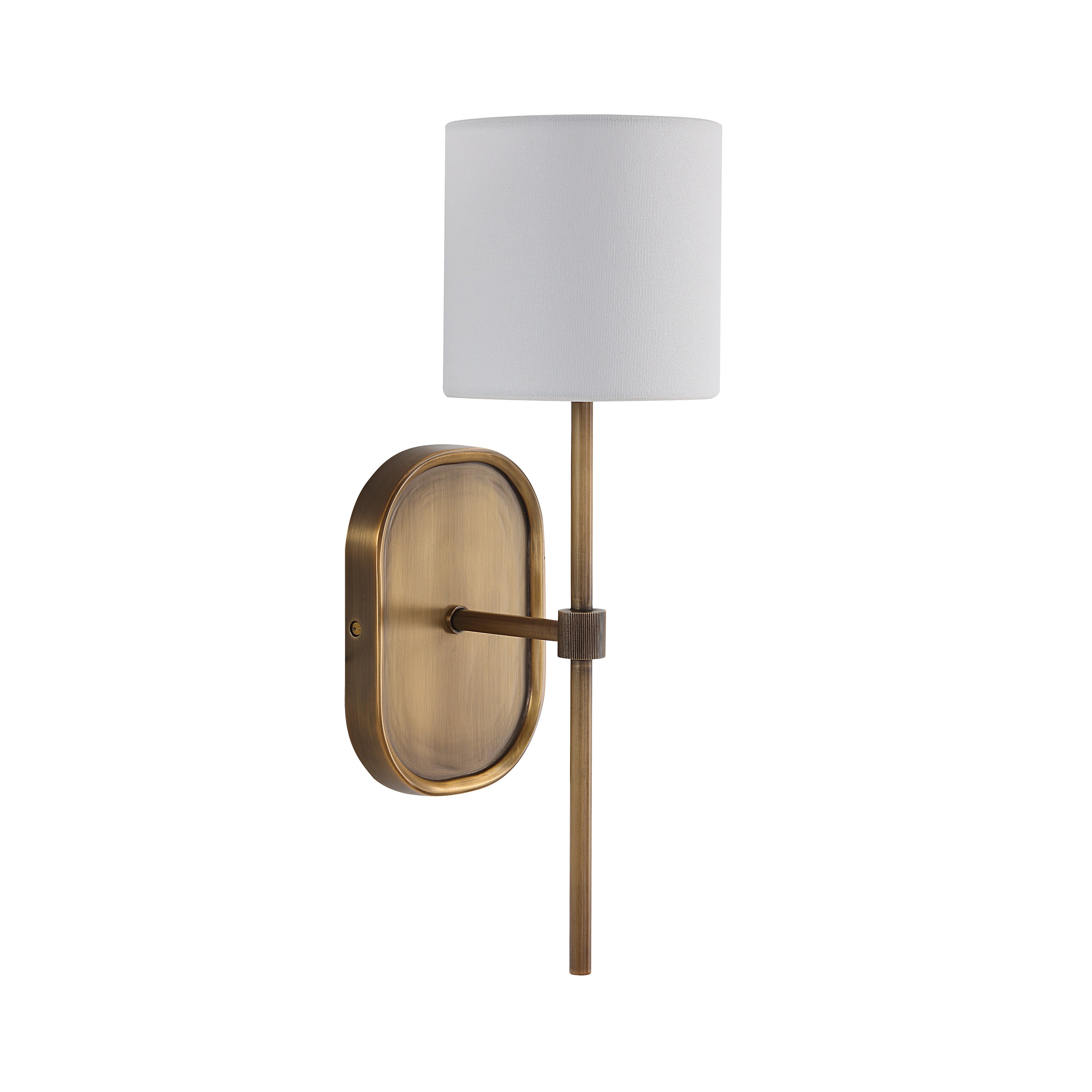 Peonia 17.5" Height Wall Sconce, Yellow - Angle Image - WS169
