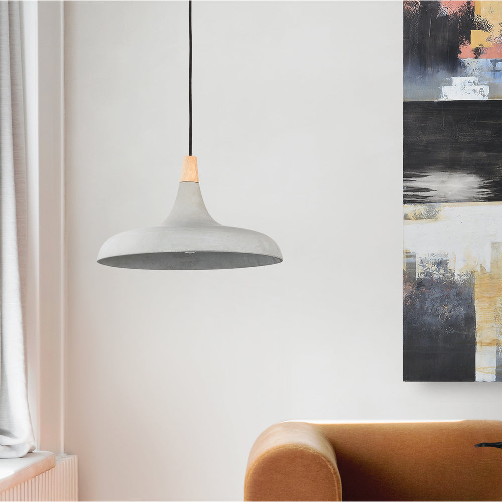 Viola-May 9" Length Ceiling Fixture, Grey - Lifestyle Image - LPC4331