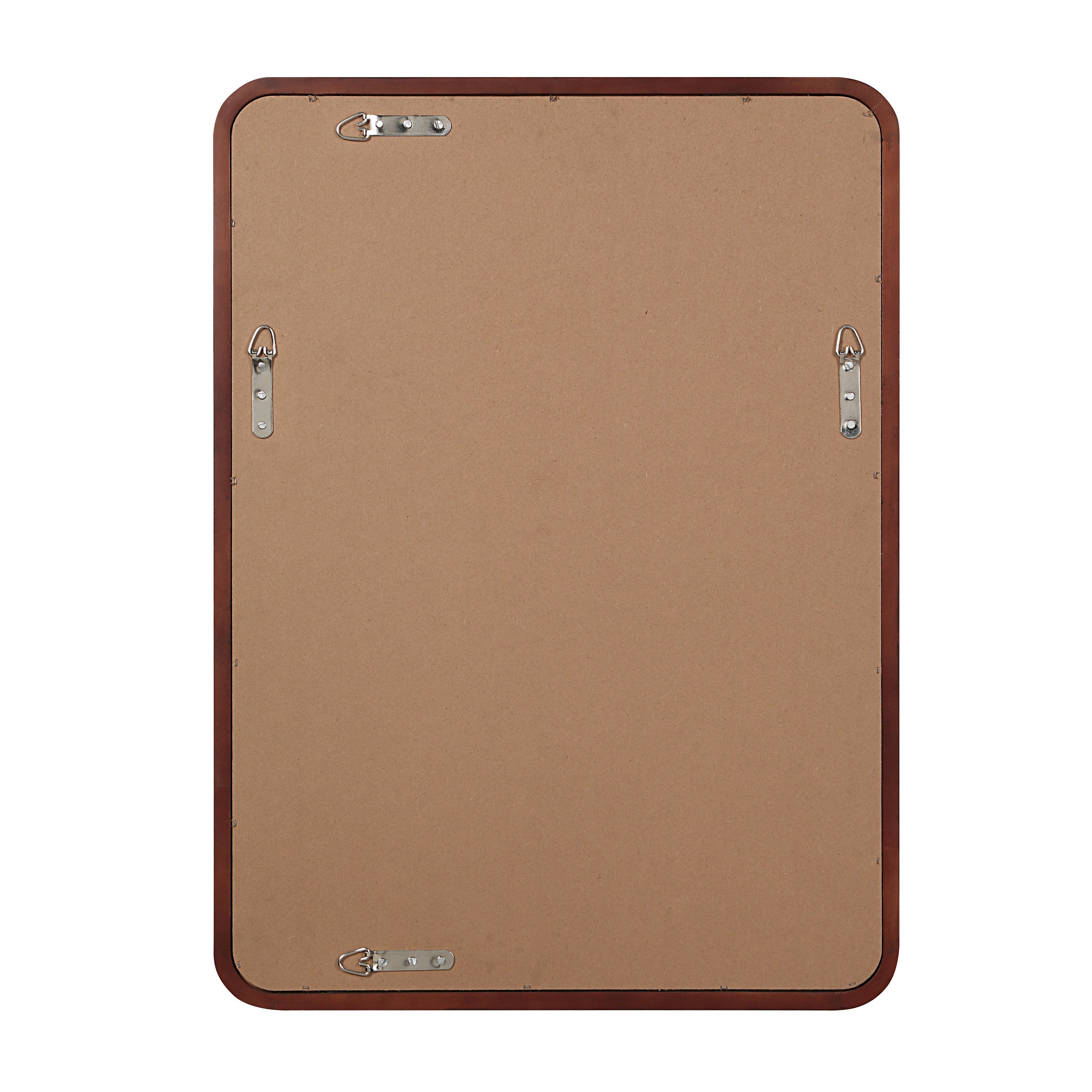 Tacna 30" H x 22" W Wall Mirror, Brown - Backing Image - MT2718