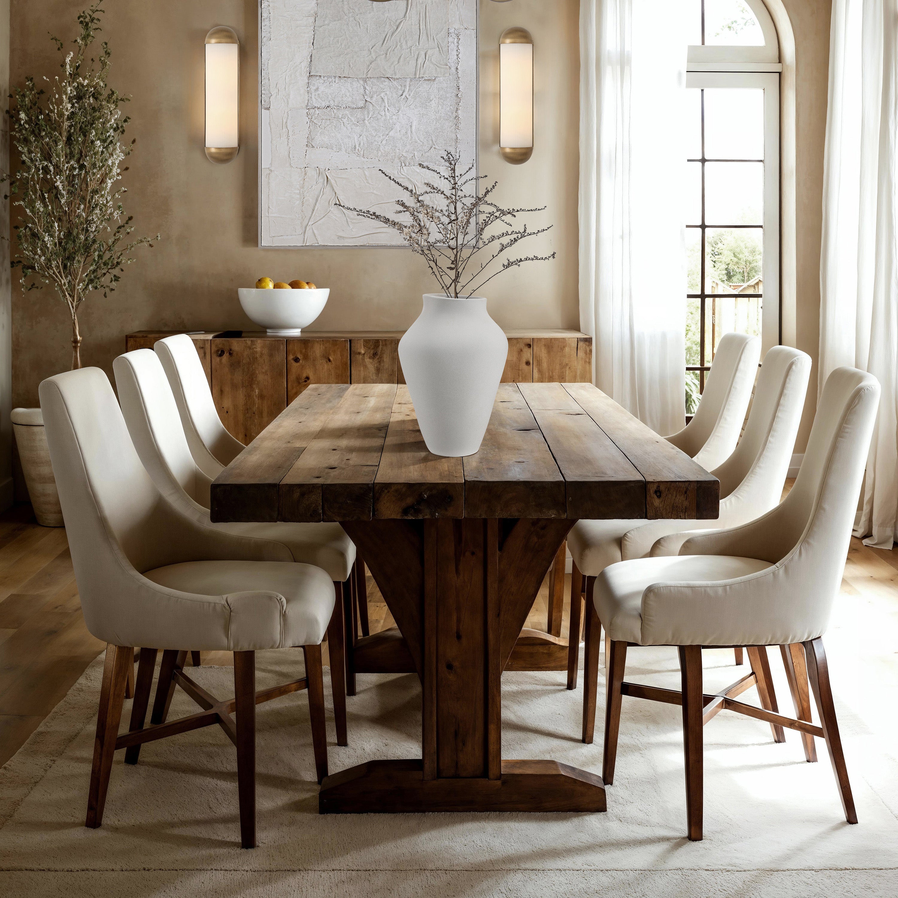 Lingby Indoor Vase - White Label Lifestyle Image - VAS302
