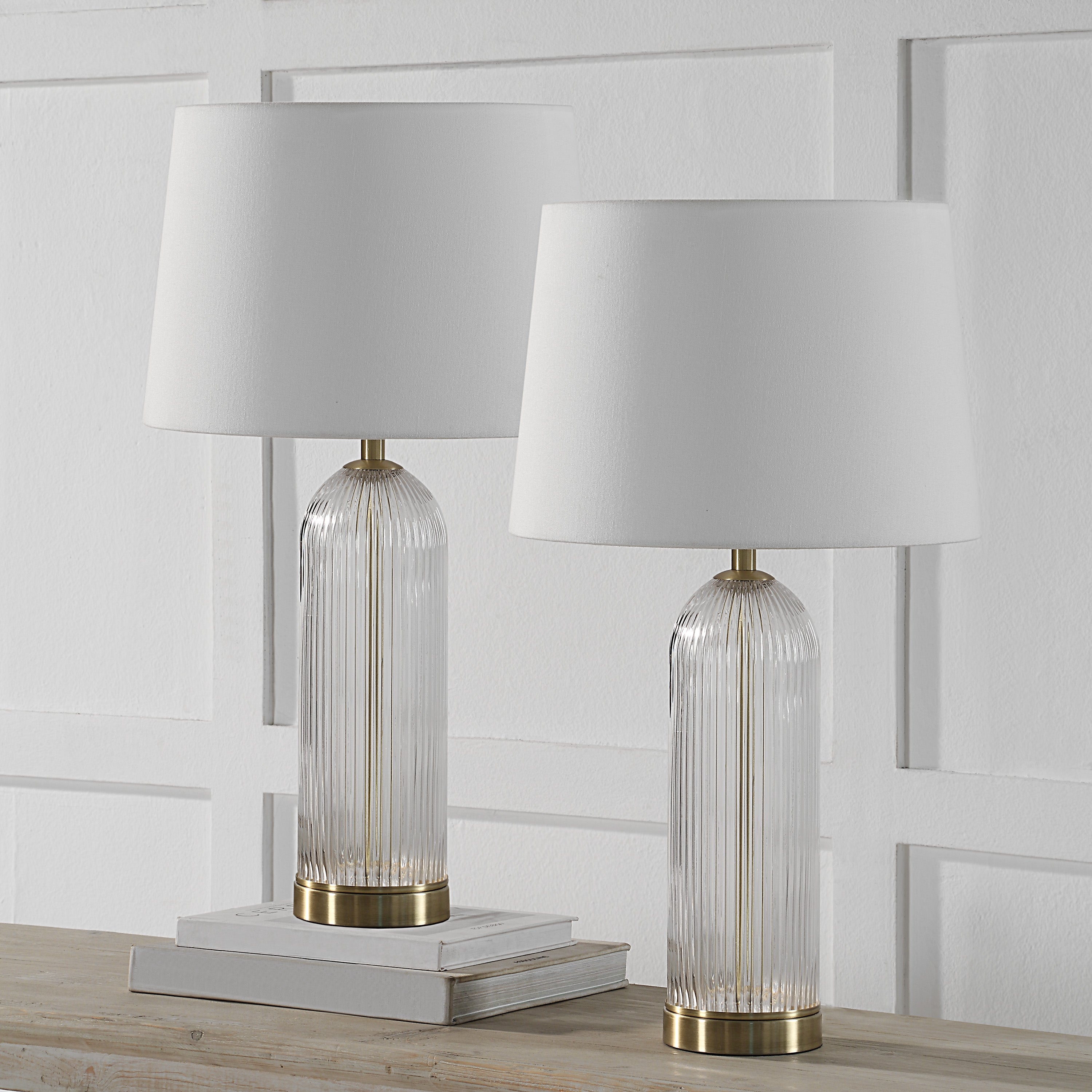 Ocala 25" Length Table Lamp- Set of two, YELLOW - Lifestyle Image - LPT1277-SET2