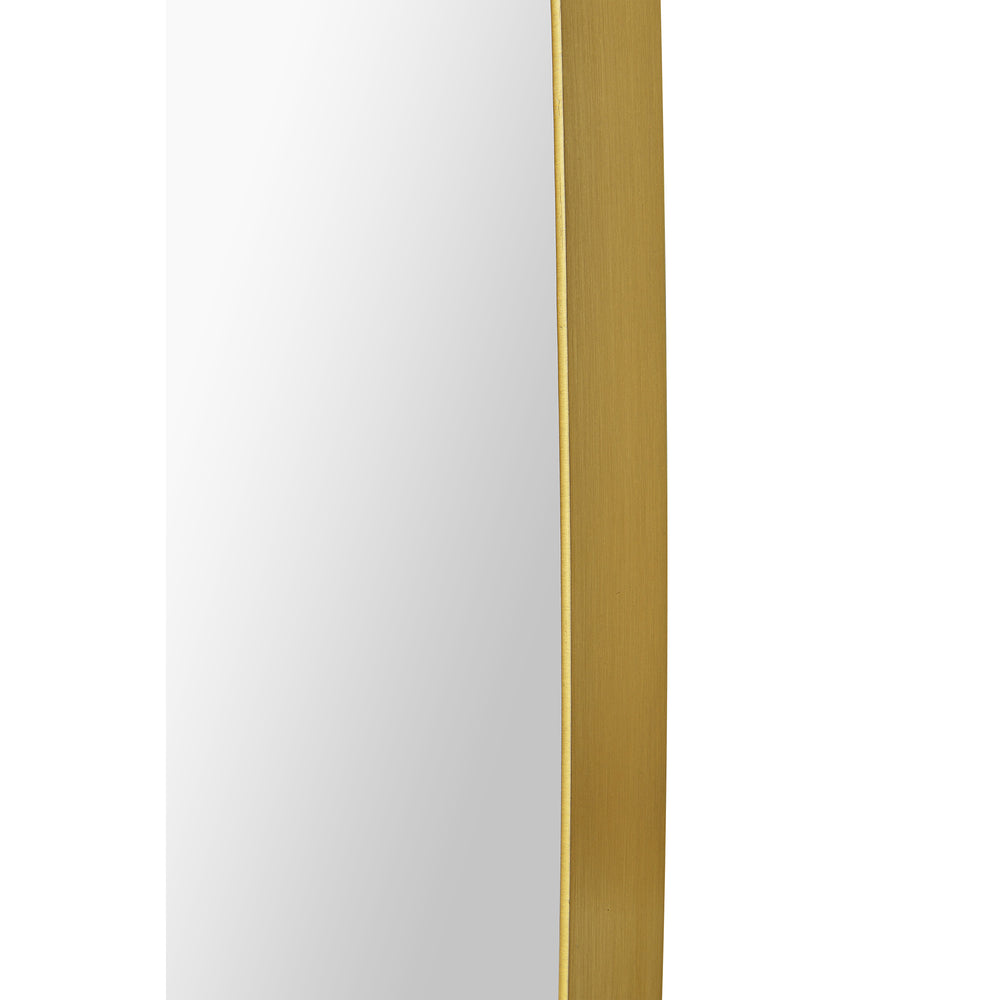 Gallegos 36" Tall Rectangle Wall Mirror, Yellow - Additional Image 2 - MT2523