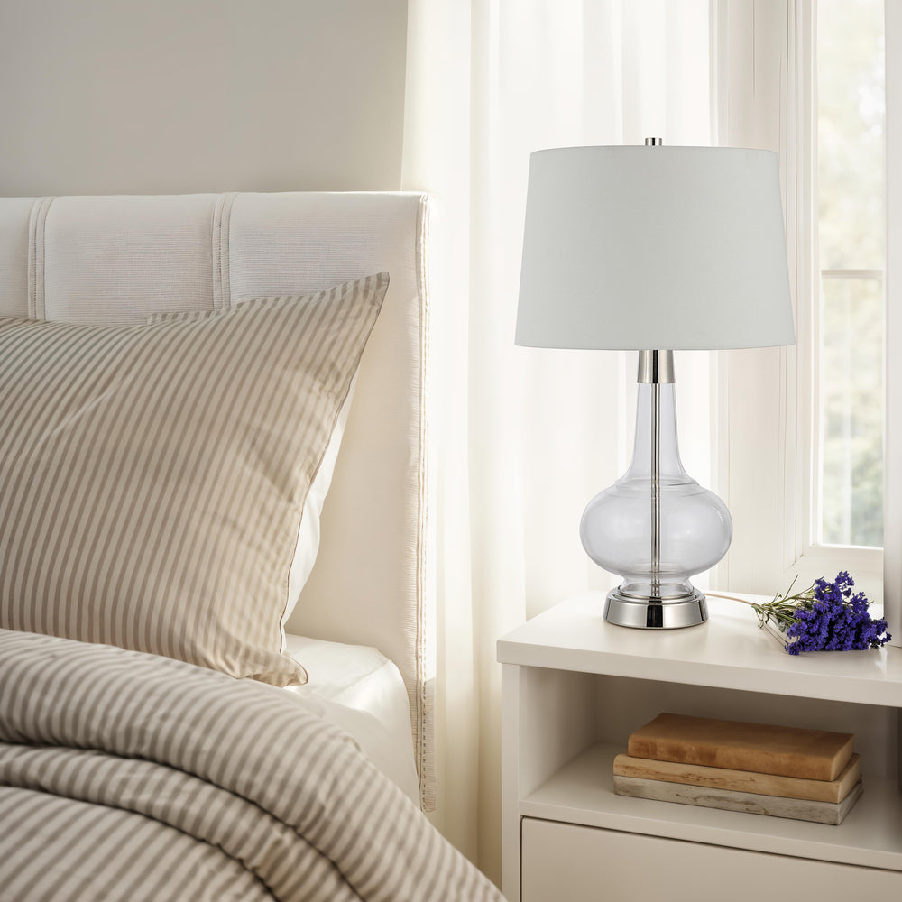 Lya 27.5" Height Table Lamps, Clear - Lifestyle Image - LPT1373EV