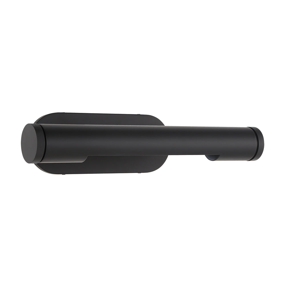 Oleandro 4.5" Height Wall Sconce, Black - Angle Image - WS162