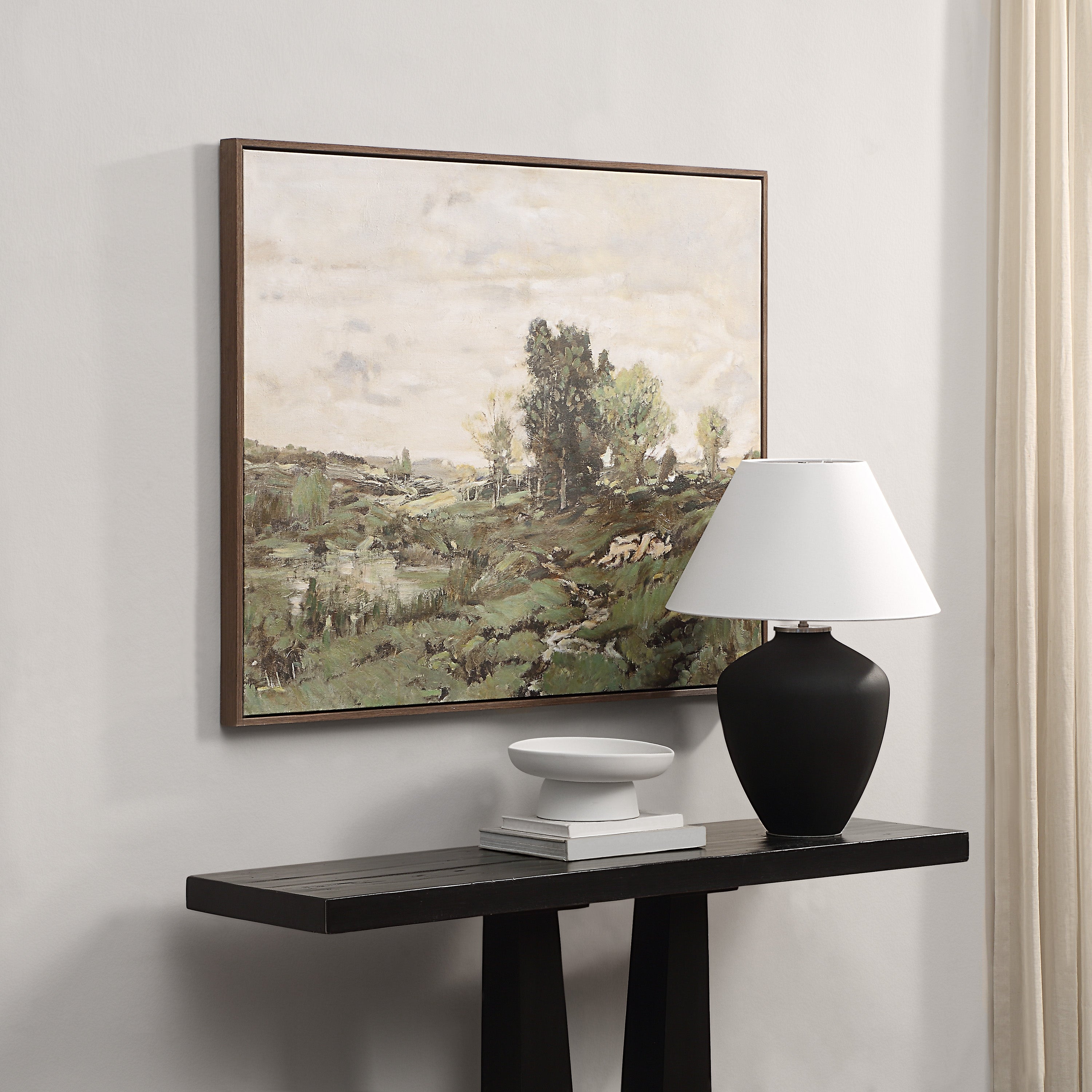 Nature 40" H x 50" W Canvas Art, Green - Lifestyle Image - OL2196
