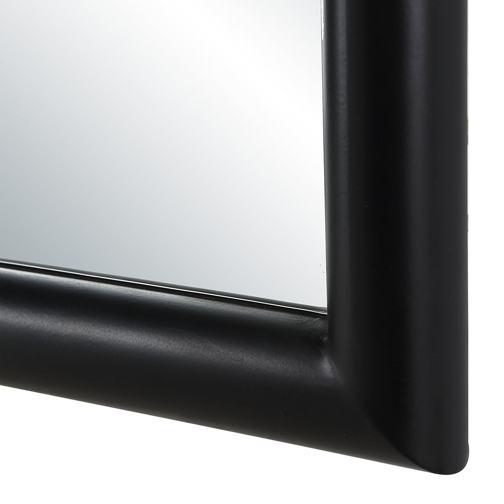 Arcade 76" H x 34" W Wall Mirror, Black - Detail Image - MT2756