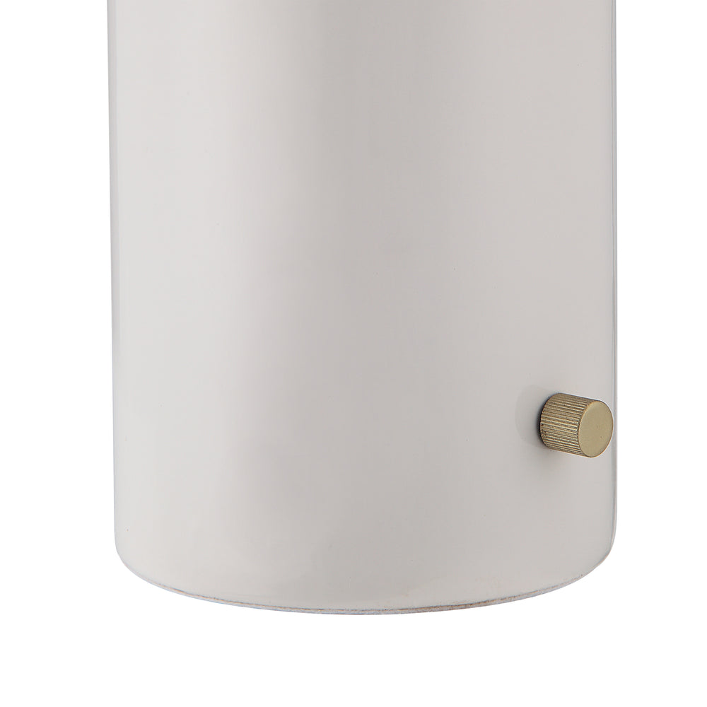 Solero 16" Tall Table Lamp with Dome Iron Shade - Detail Image - LPT1256