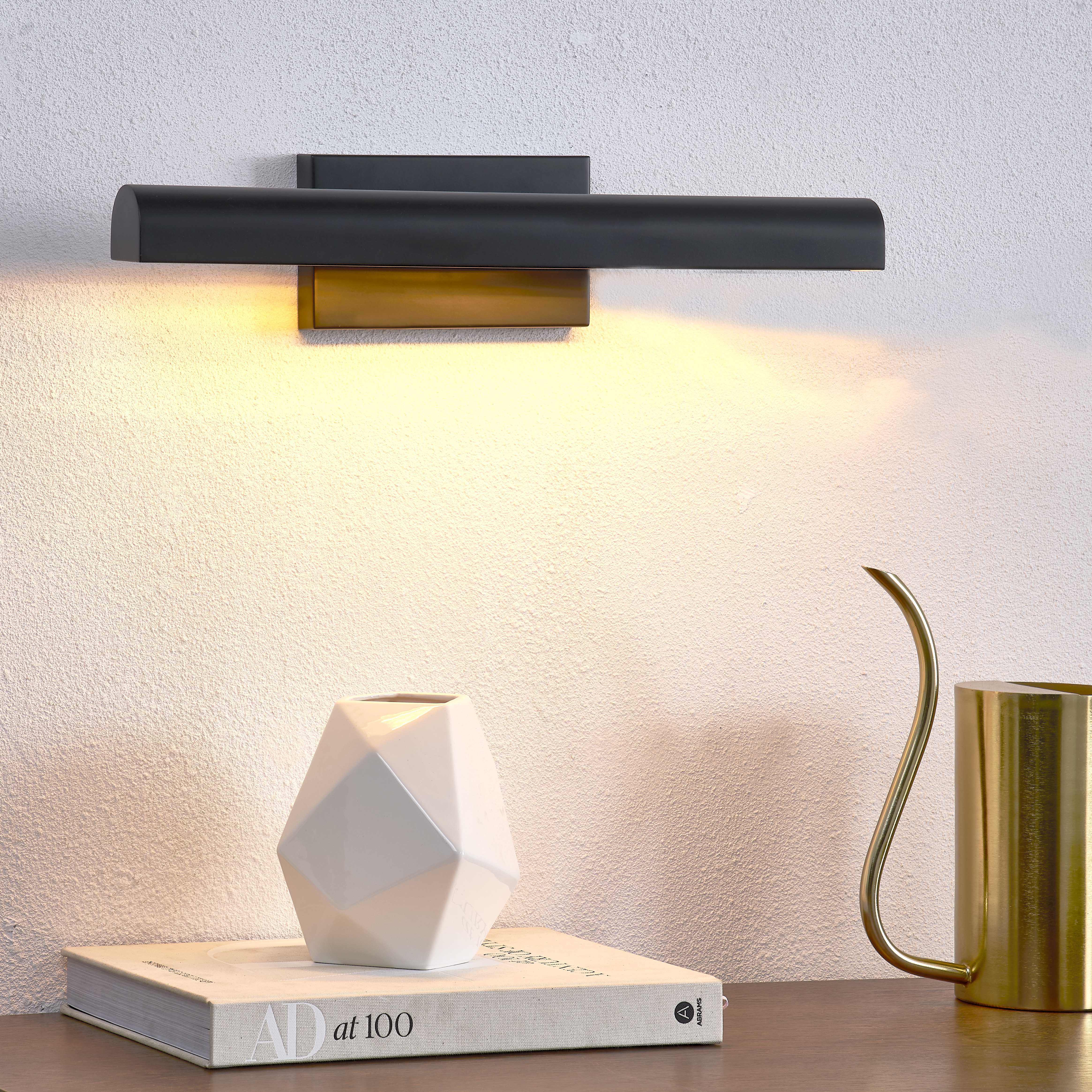 Inverness 4.5" Length Wall Sconce, Matte Black - Lifestyle Image - WS106