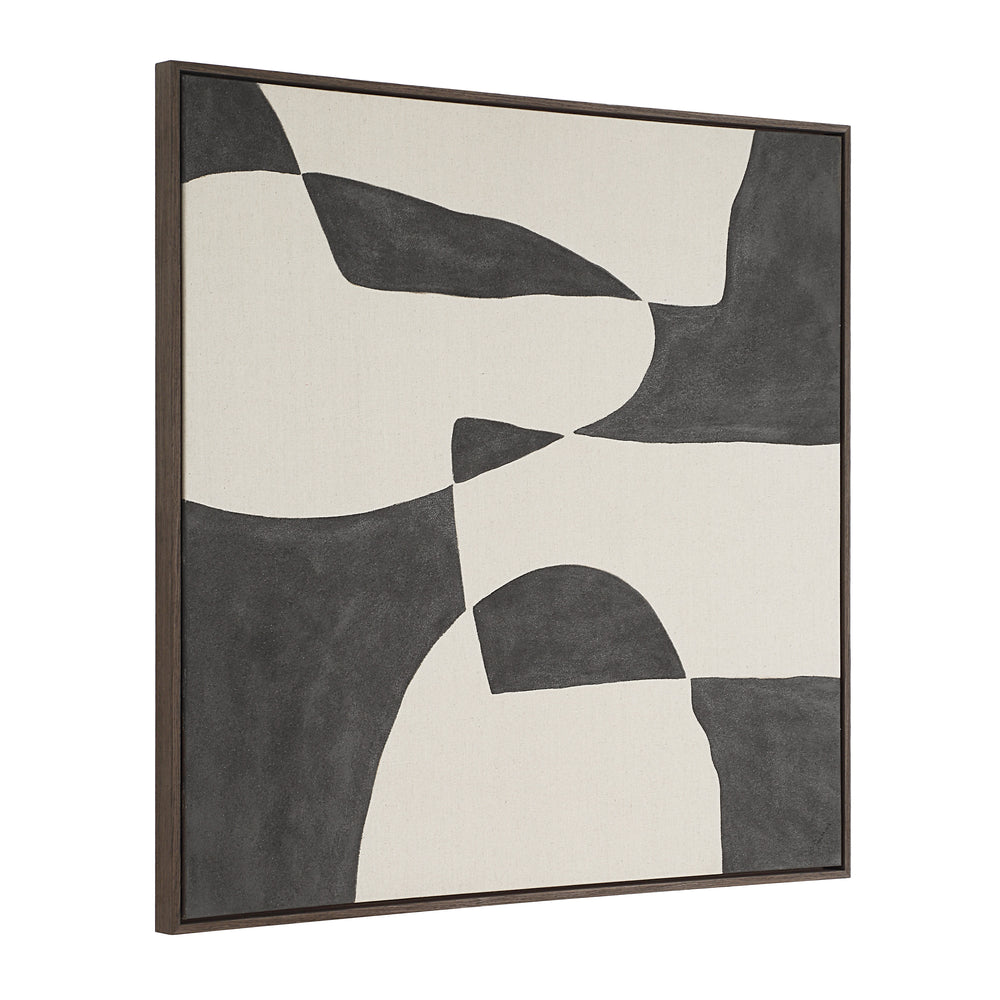 Altino 48" Wide Canvas Art, Beige - Angle Image - OL2169