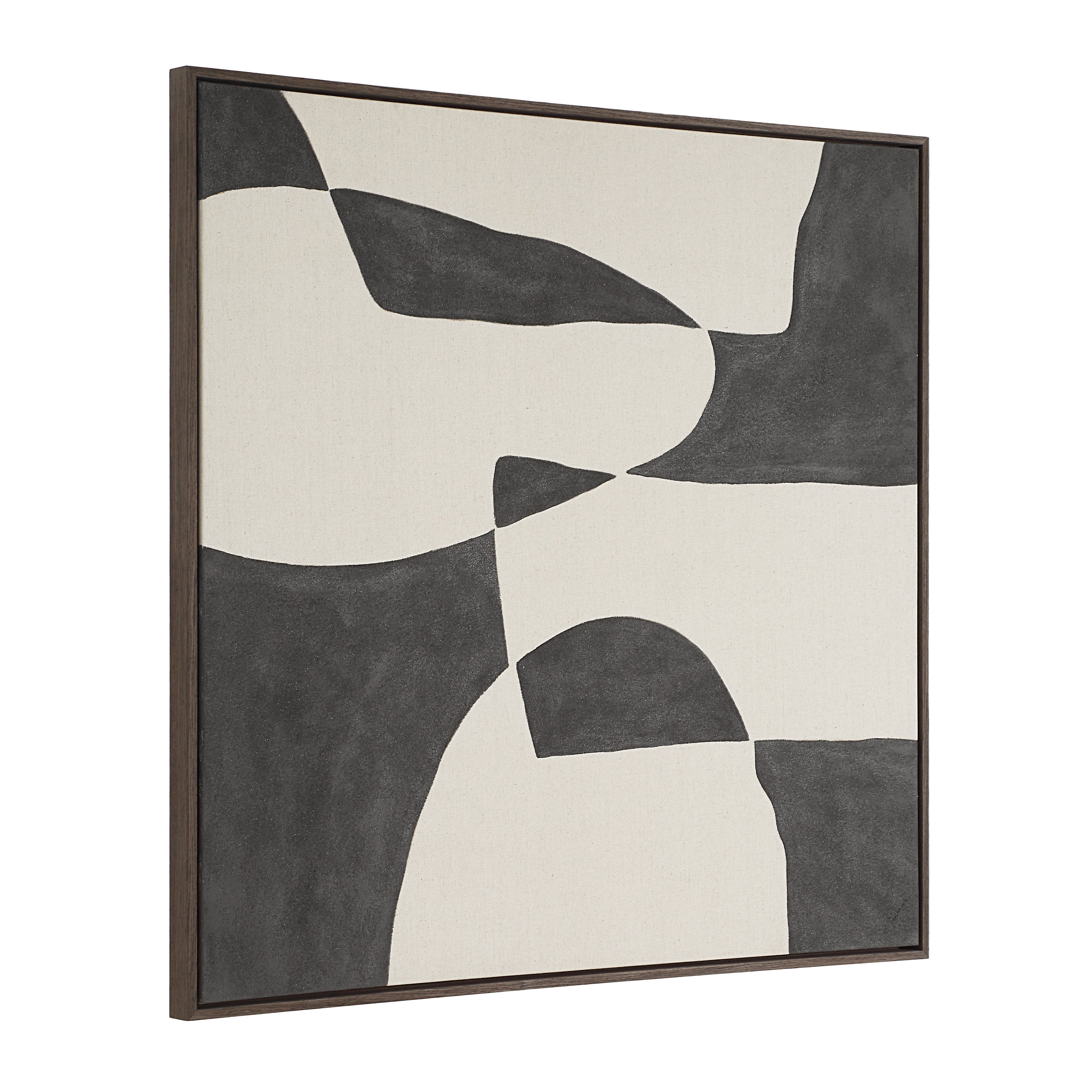 Altino 48" Wide Canvas Art, Beige - Angle Image - OL2169