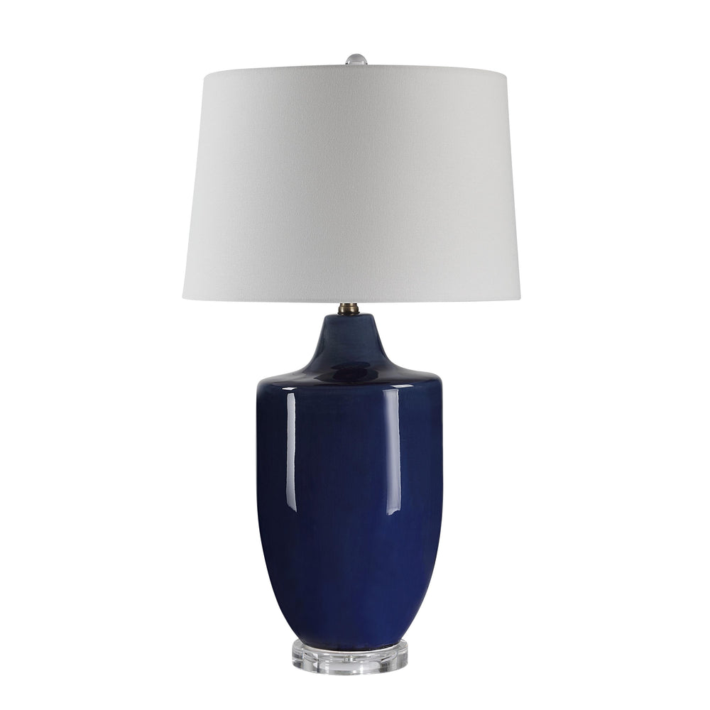 Decimus 30.75" Height Table Lamp, Blue - Main Image - LPT1361