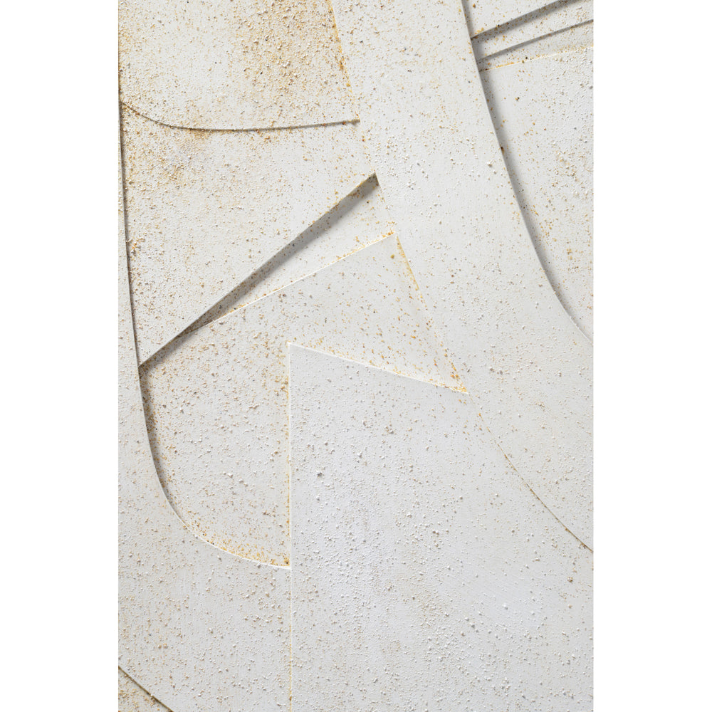 Pathfinder 20" Wide Wall Art, Off-white - Detail Image - W6703