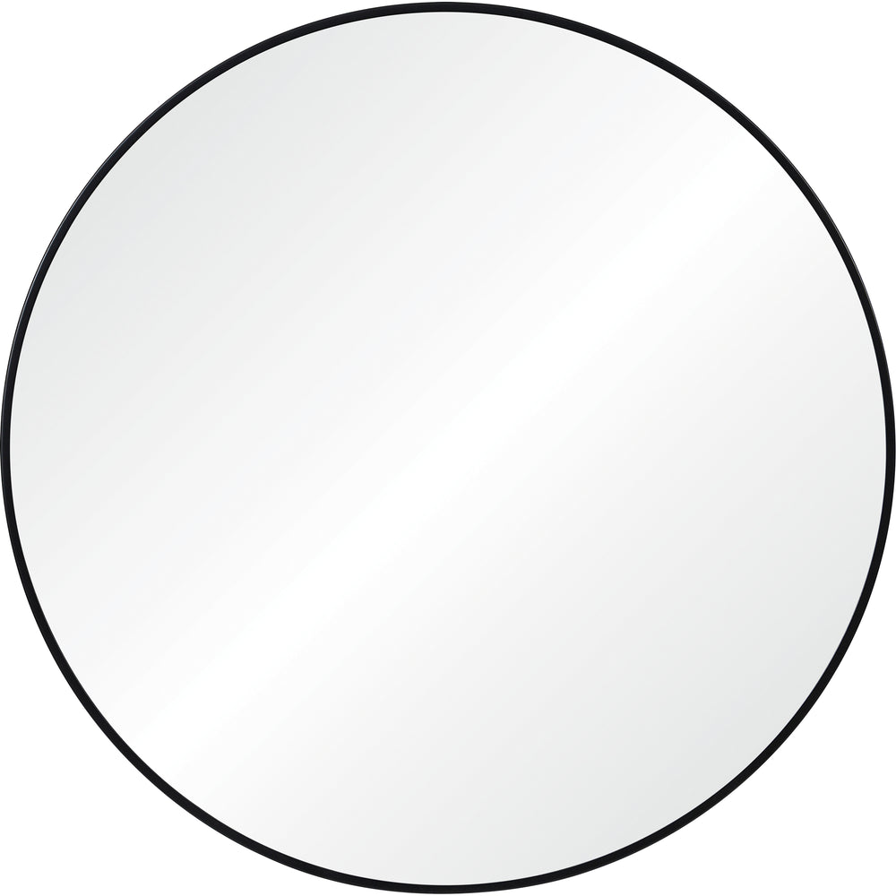 Claribel 30" Tall Round Wall Mirror, Black - Main Image - MT2414